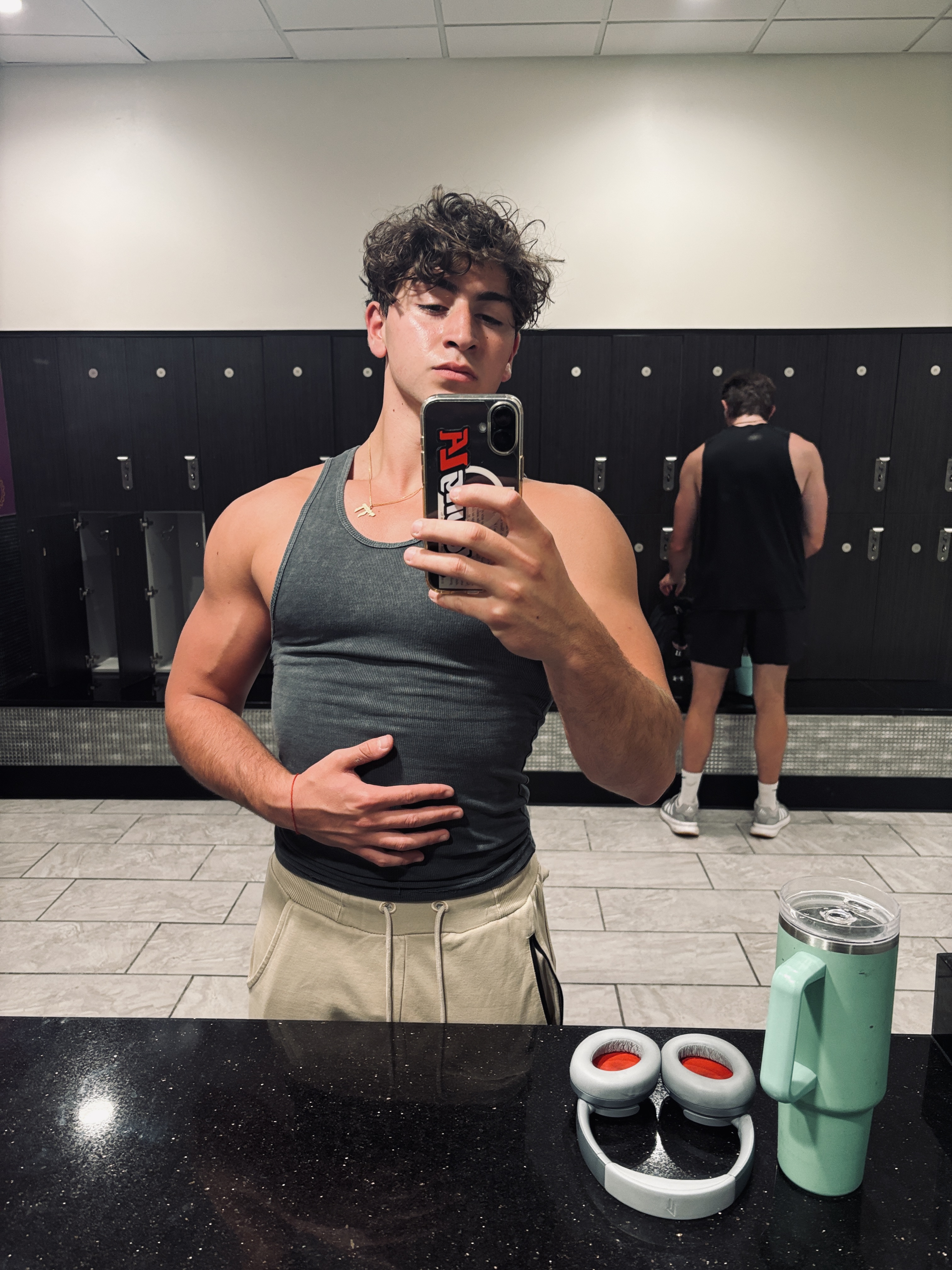 Eli, founder of Nirfit, at the gym