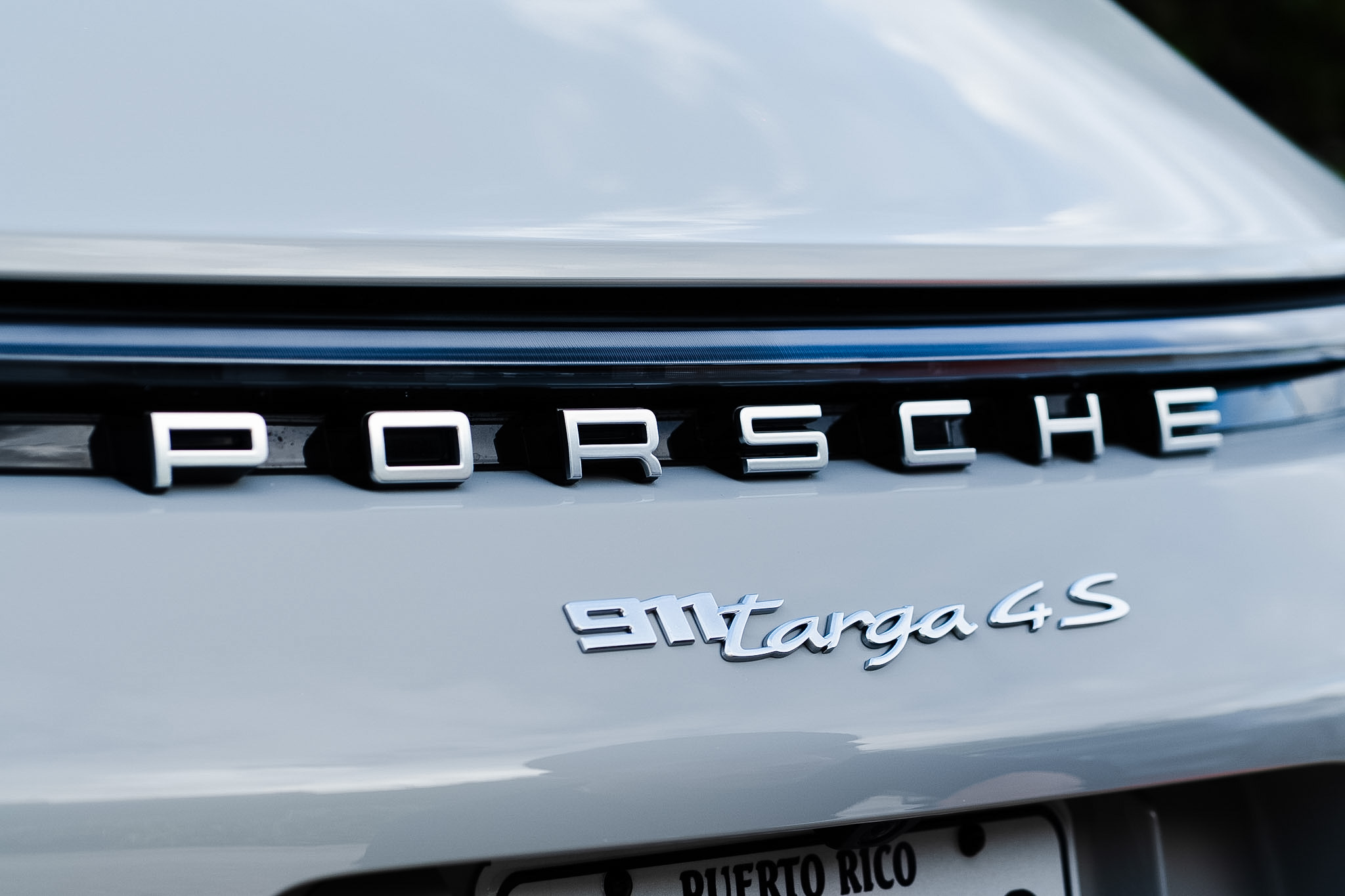 Porsche Badge Detail