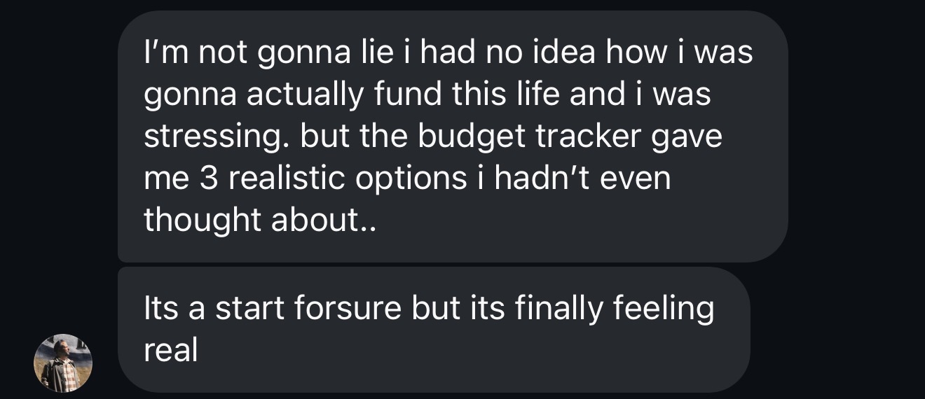 Finally real testimonial