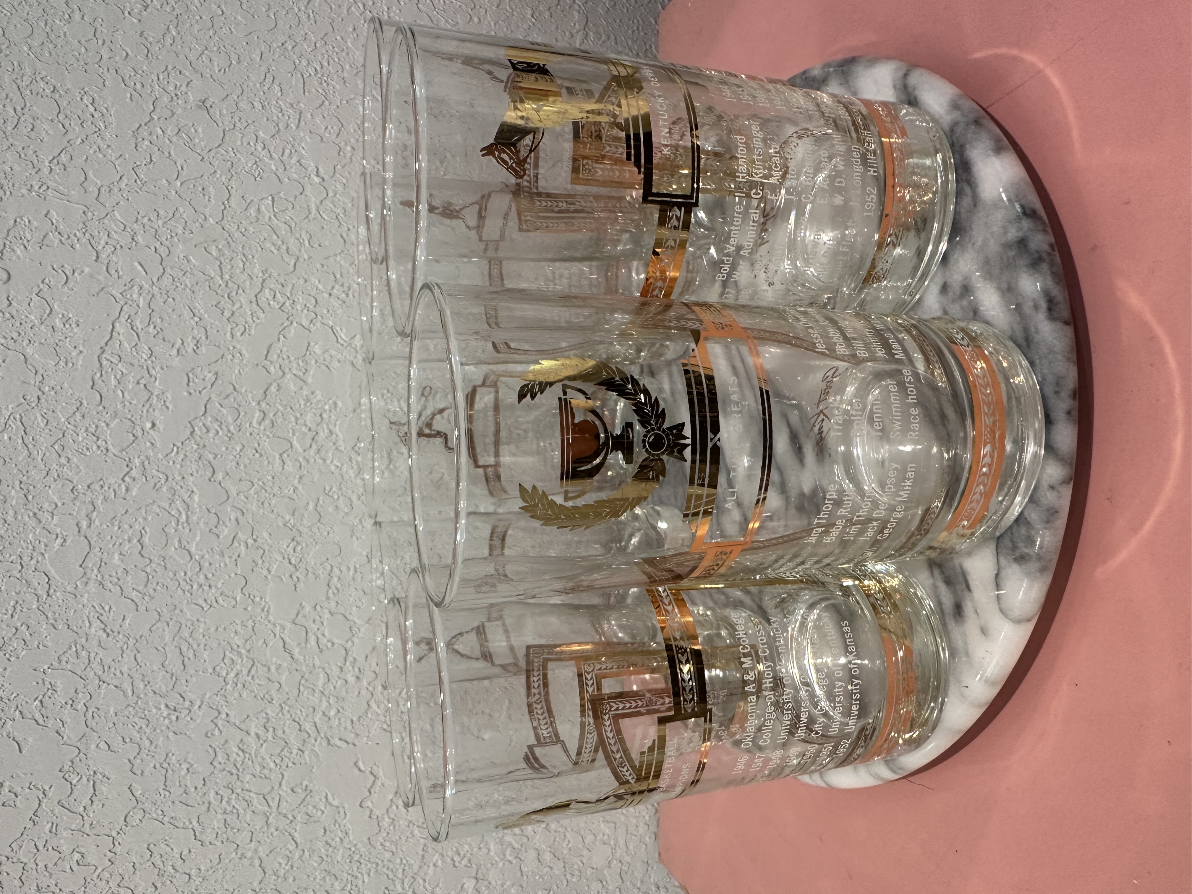 1952 Sport King Highball Glasses (Set of 8)