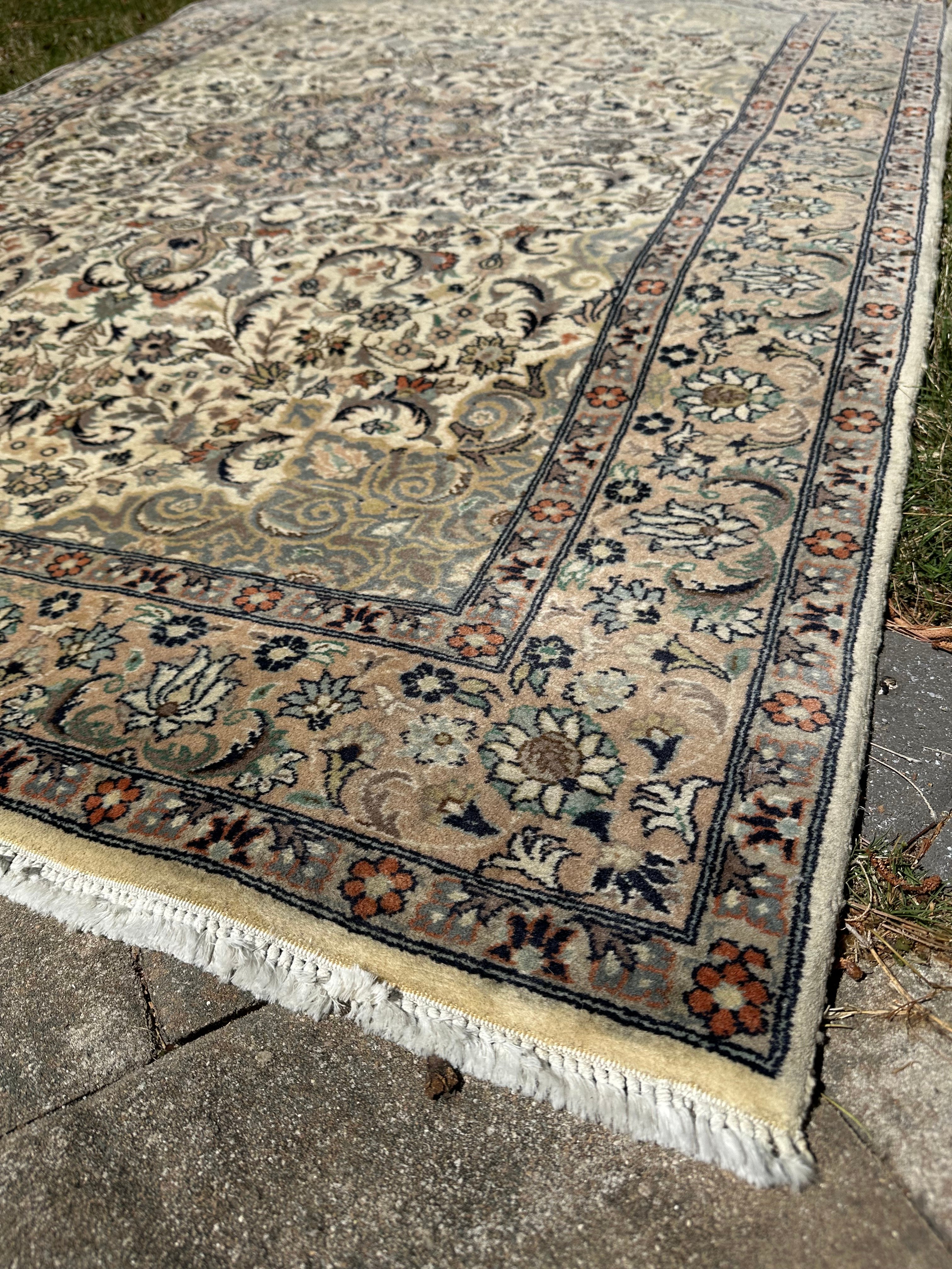 Hand-Knotted Rug