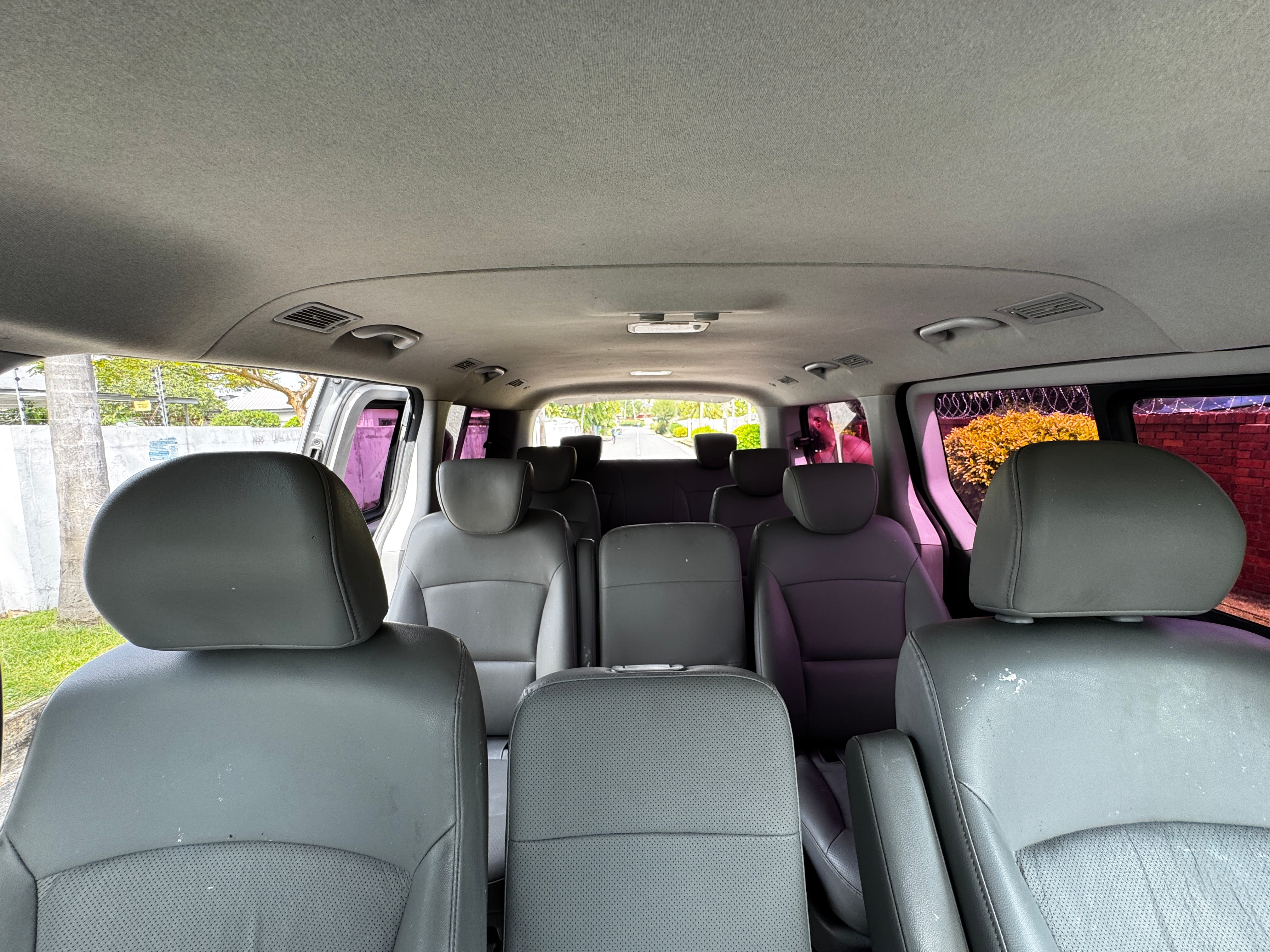 Van interior