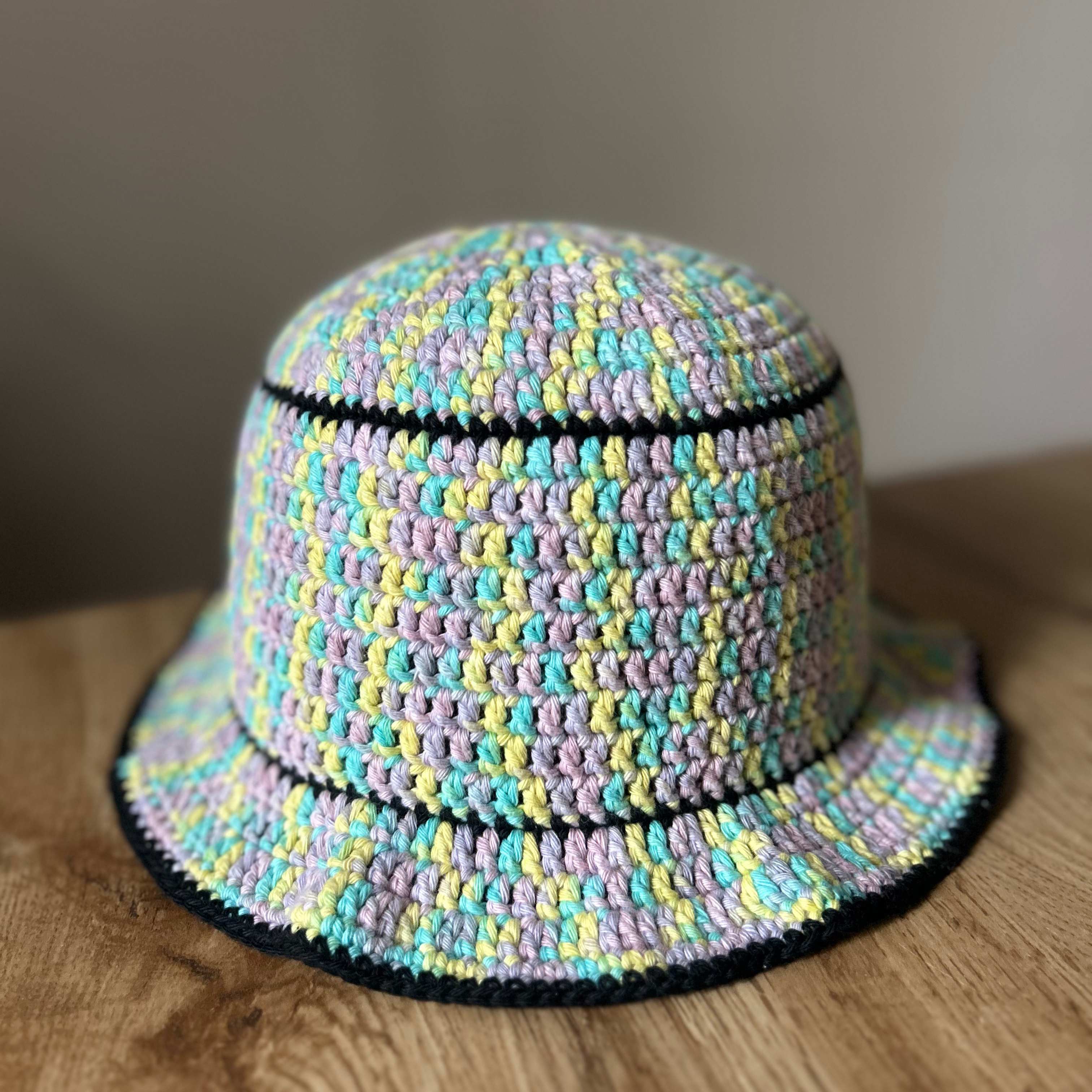 Pastel Multicolor Bucket Hat