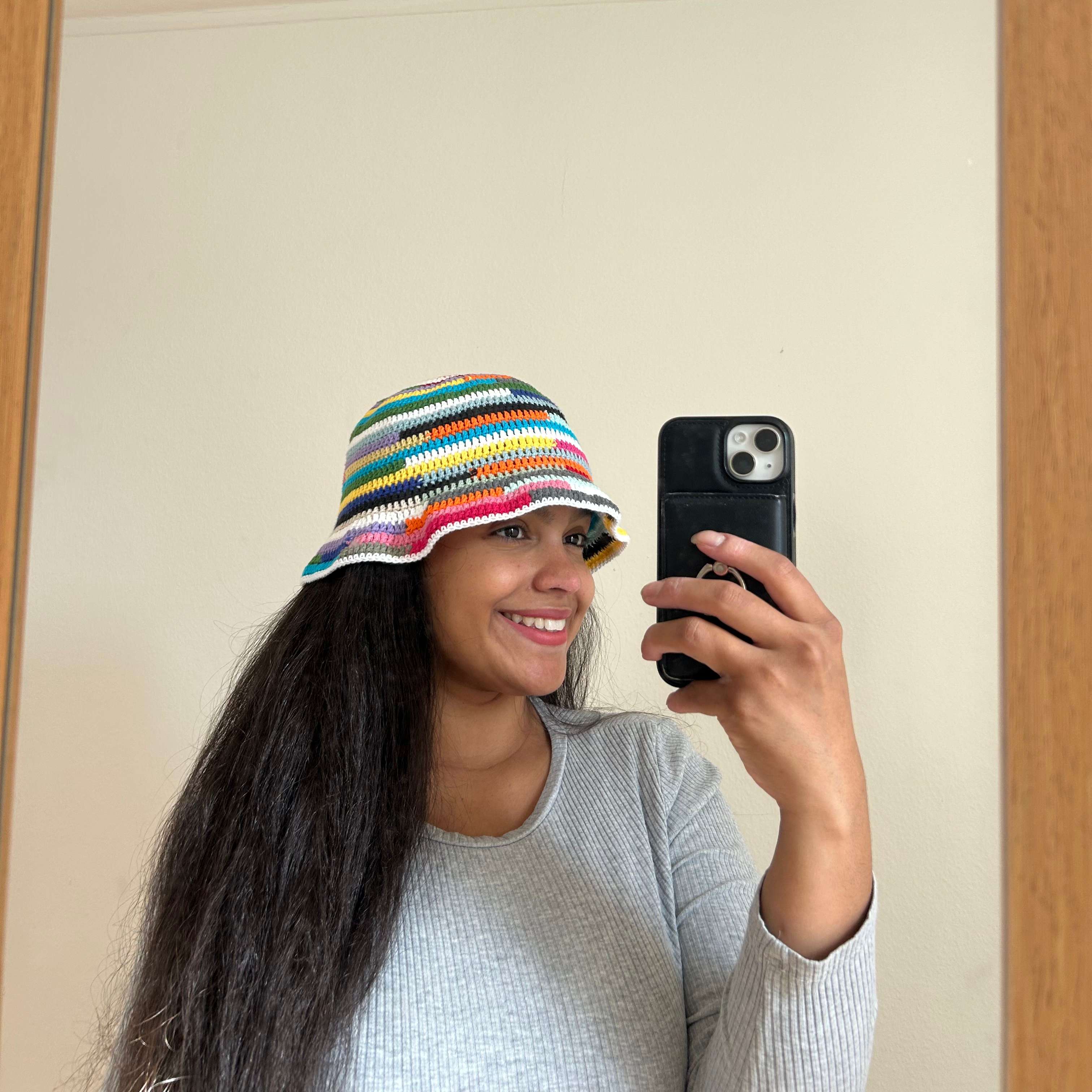 Scrap Yarn Bucket Hat thumbnail 2
