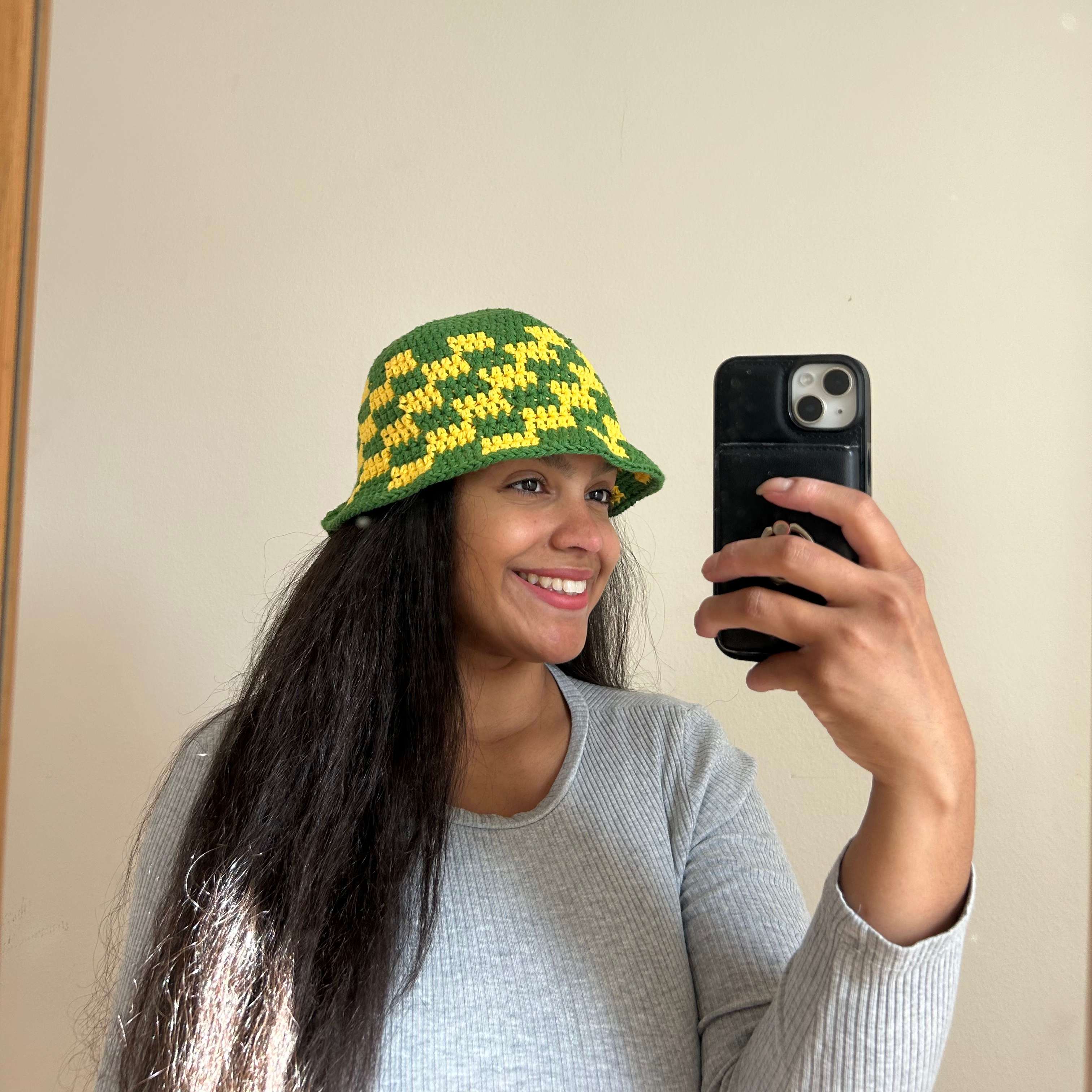 Checkered Bucket Hat thumbnail 2