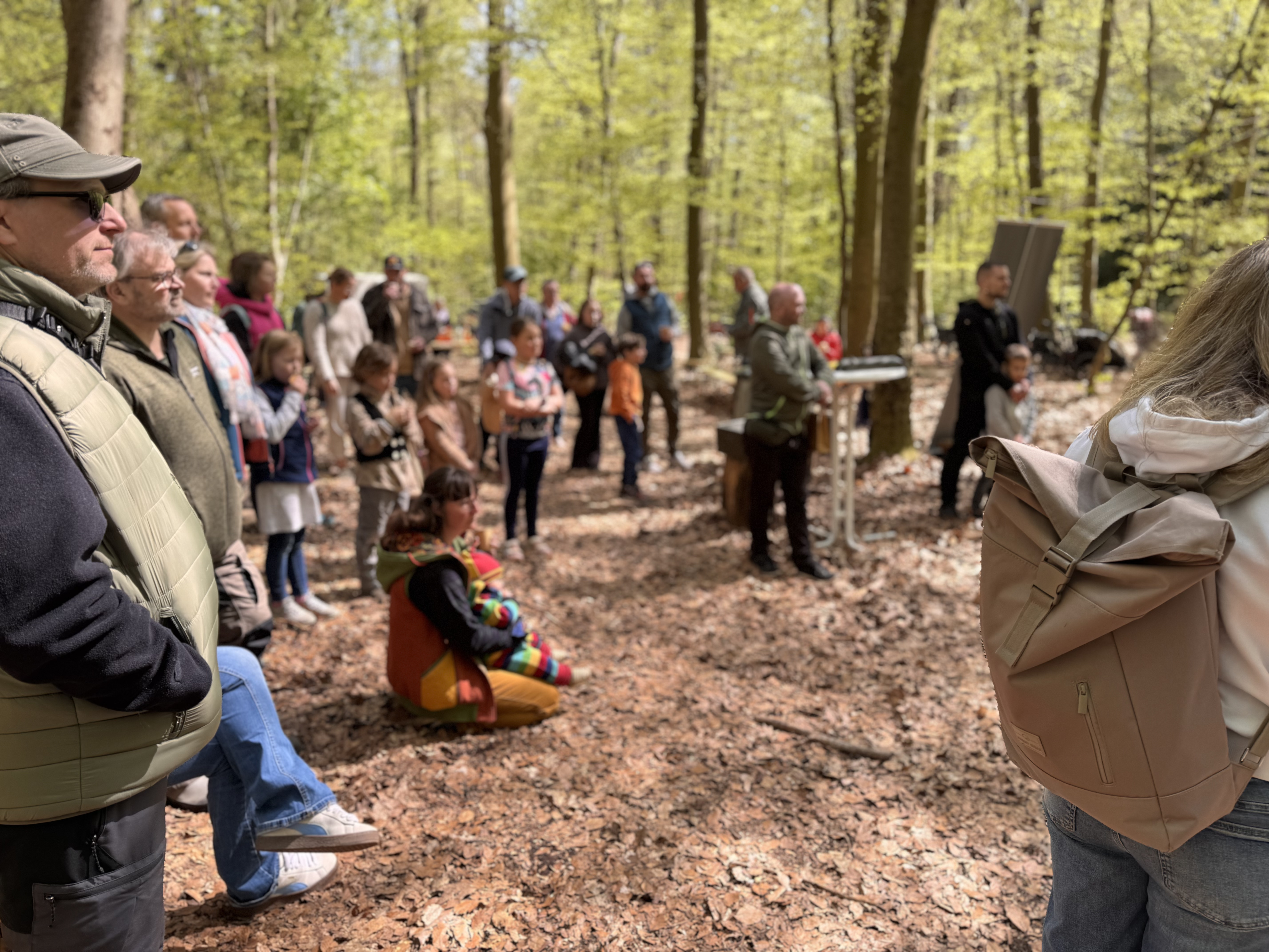 Eröffnungsveranstaltung im Lechlumer Holz