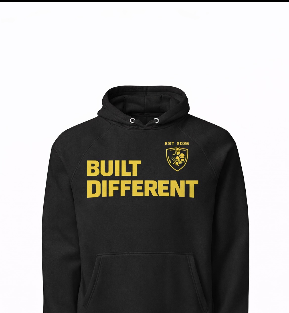 NOE Built Different hoodie