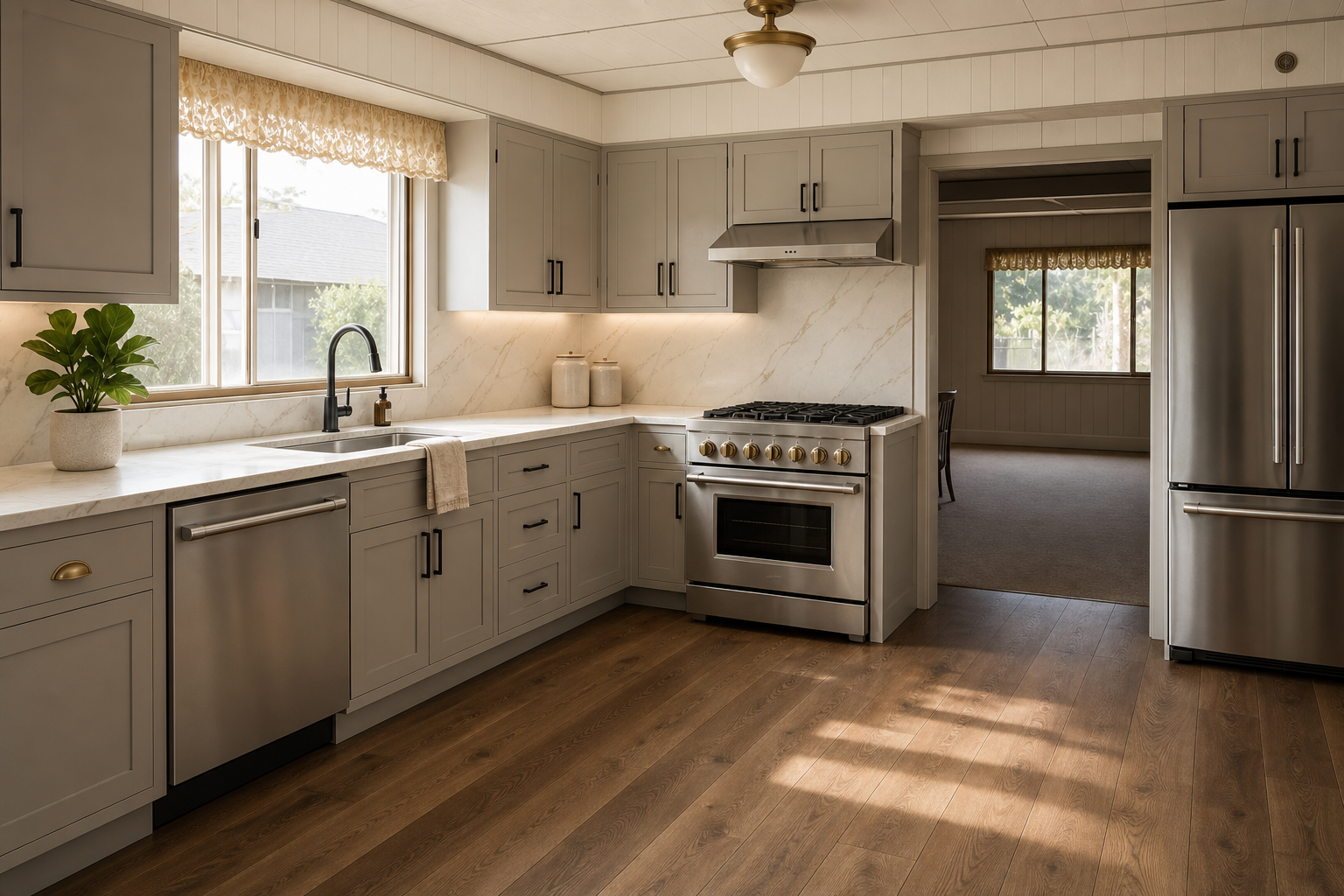 Kitchen after redesign
