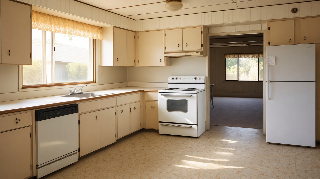 Kitchen before redesign