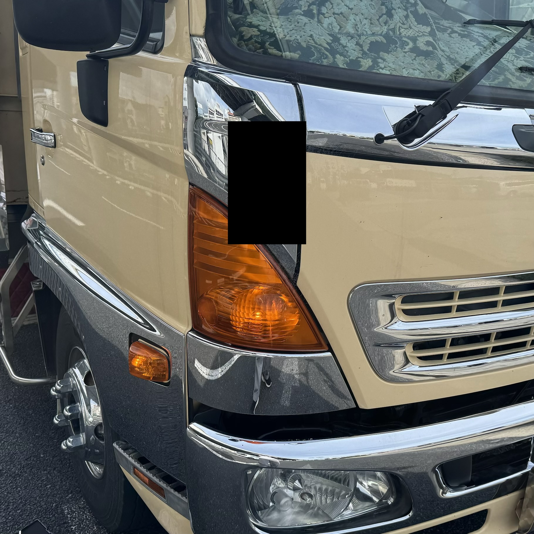 トラックのインロック解錠