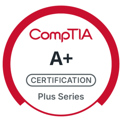 CompTIA A+ certification badge