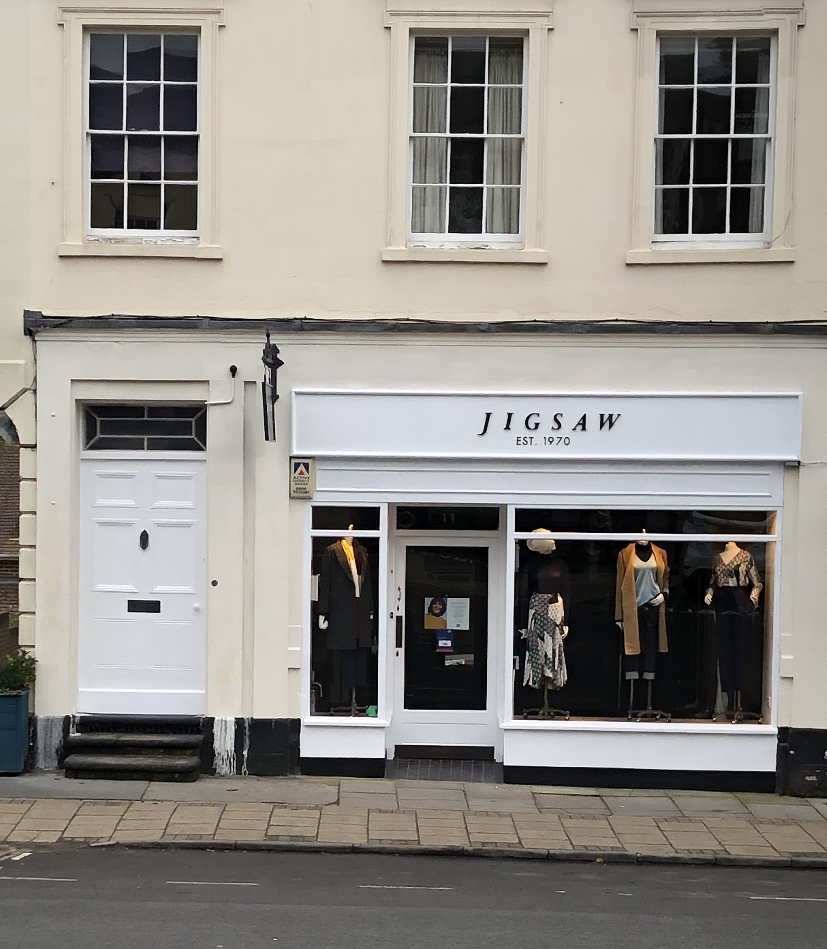 Completed Jigsaw boutique storefront