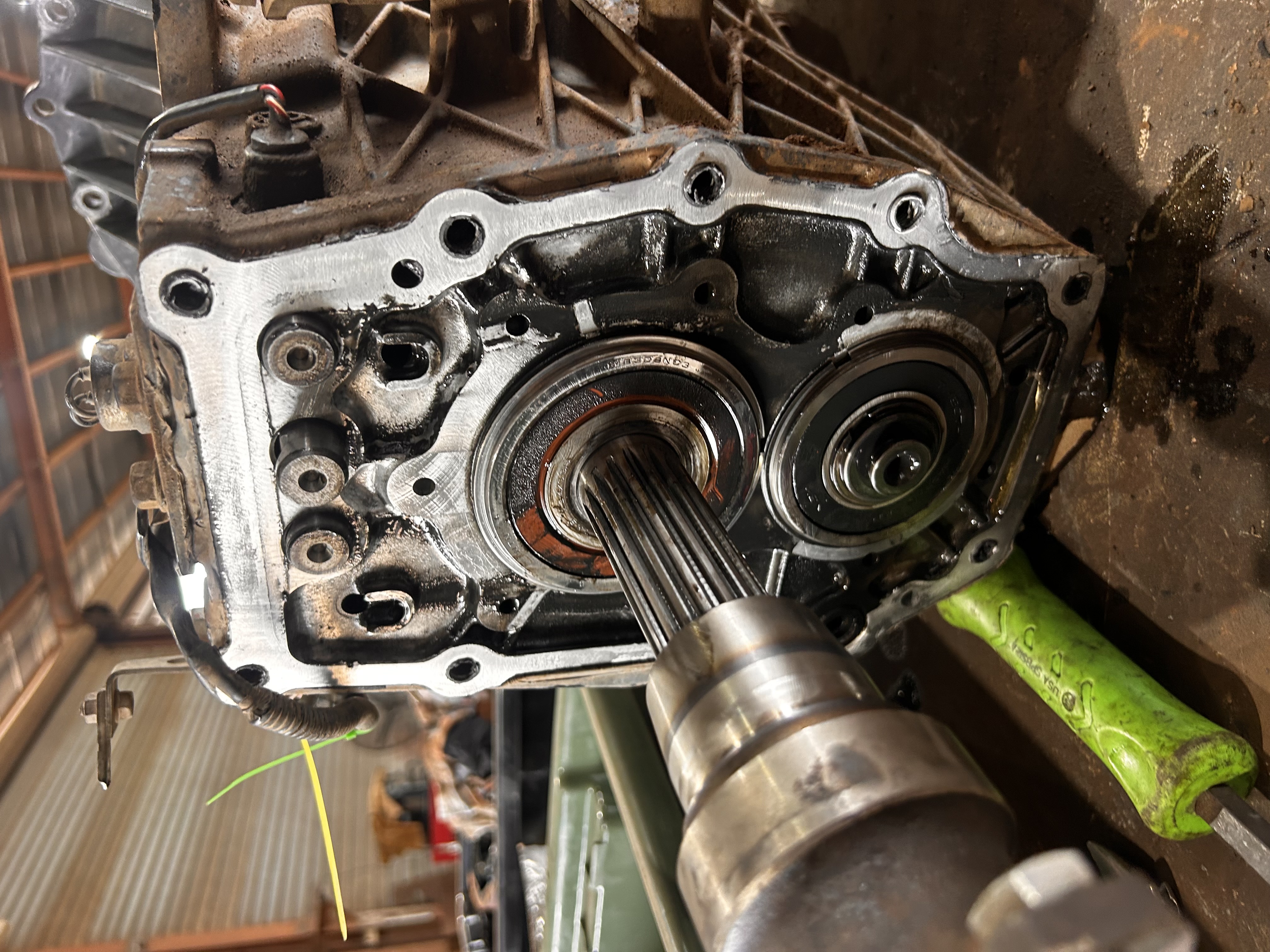 Transmission component repair