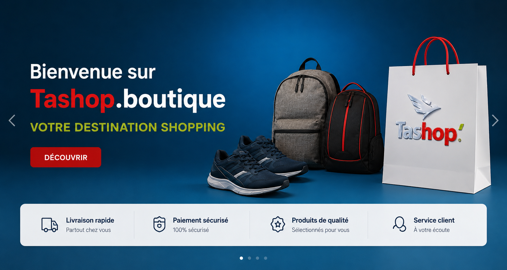 Tashop Boutique - Collection Sport avec sacs et baskets