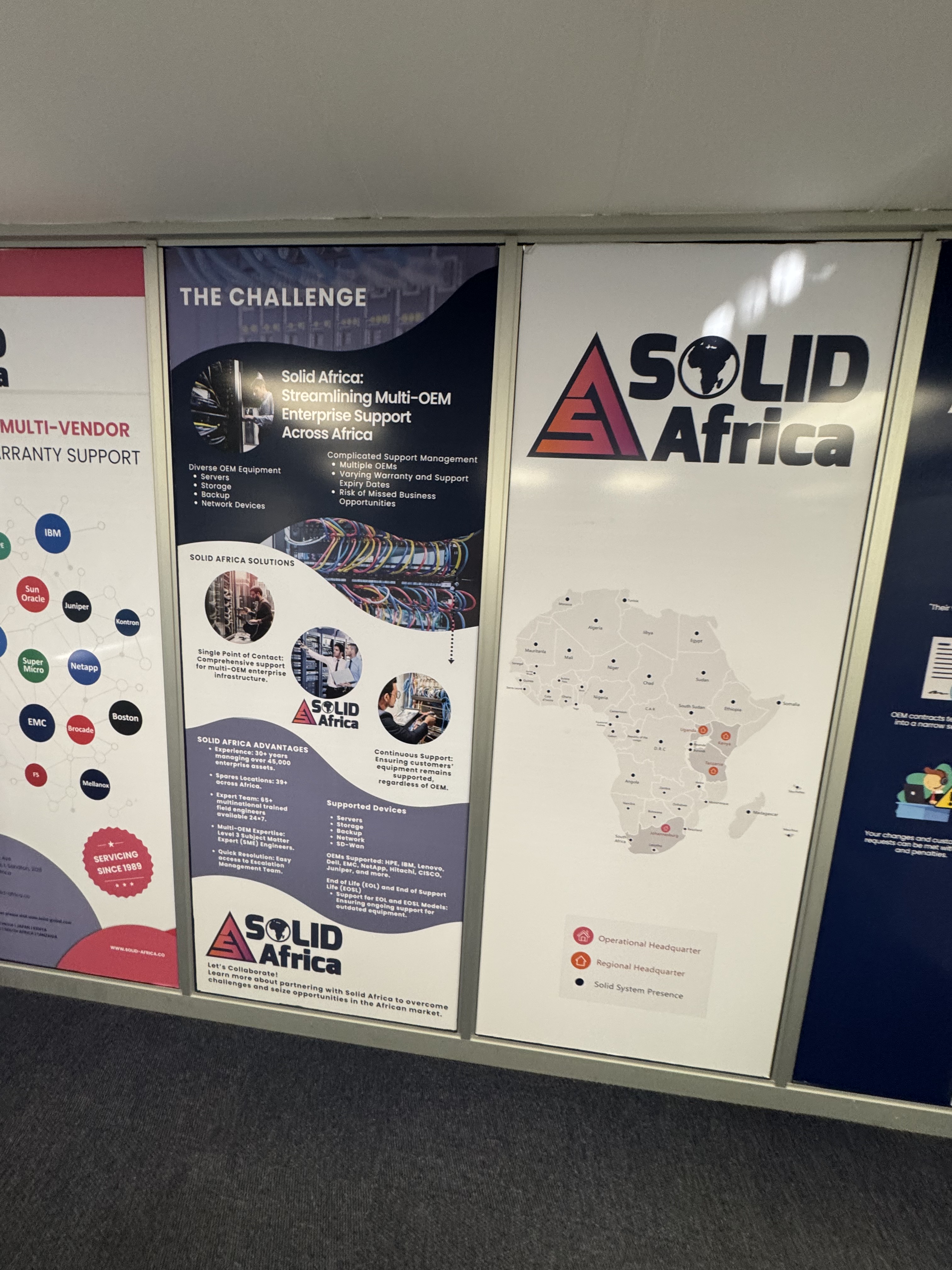 Solid Africa Wall Display