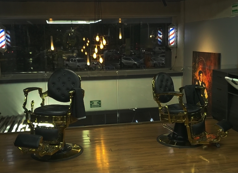 New Revenge Barbershop Interior