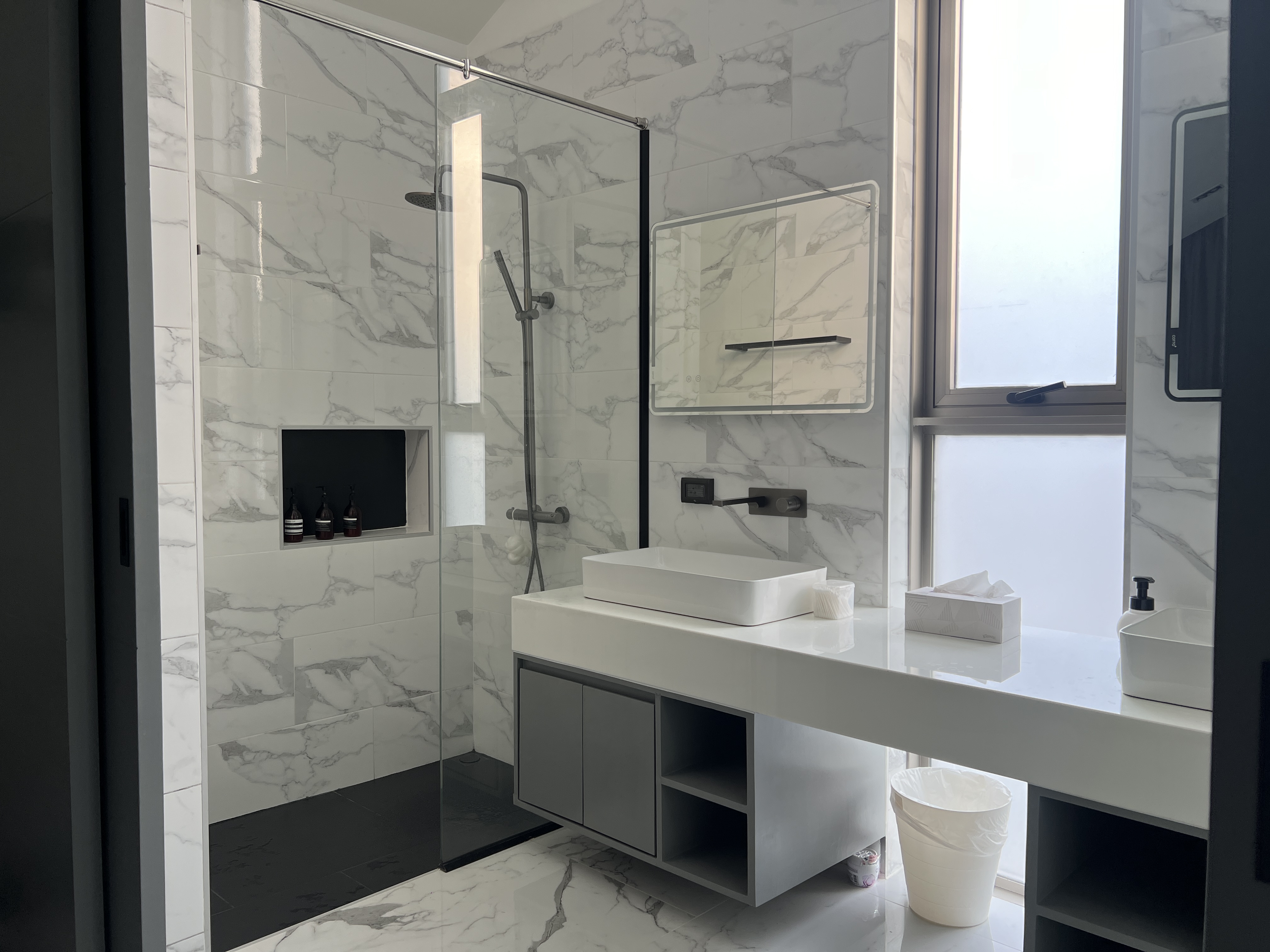 Luxury marble bathroom