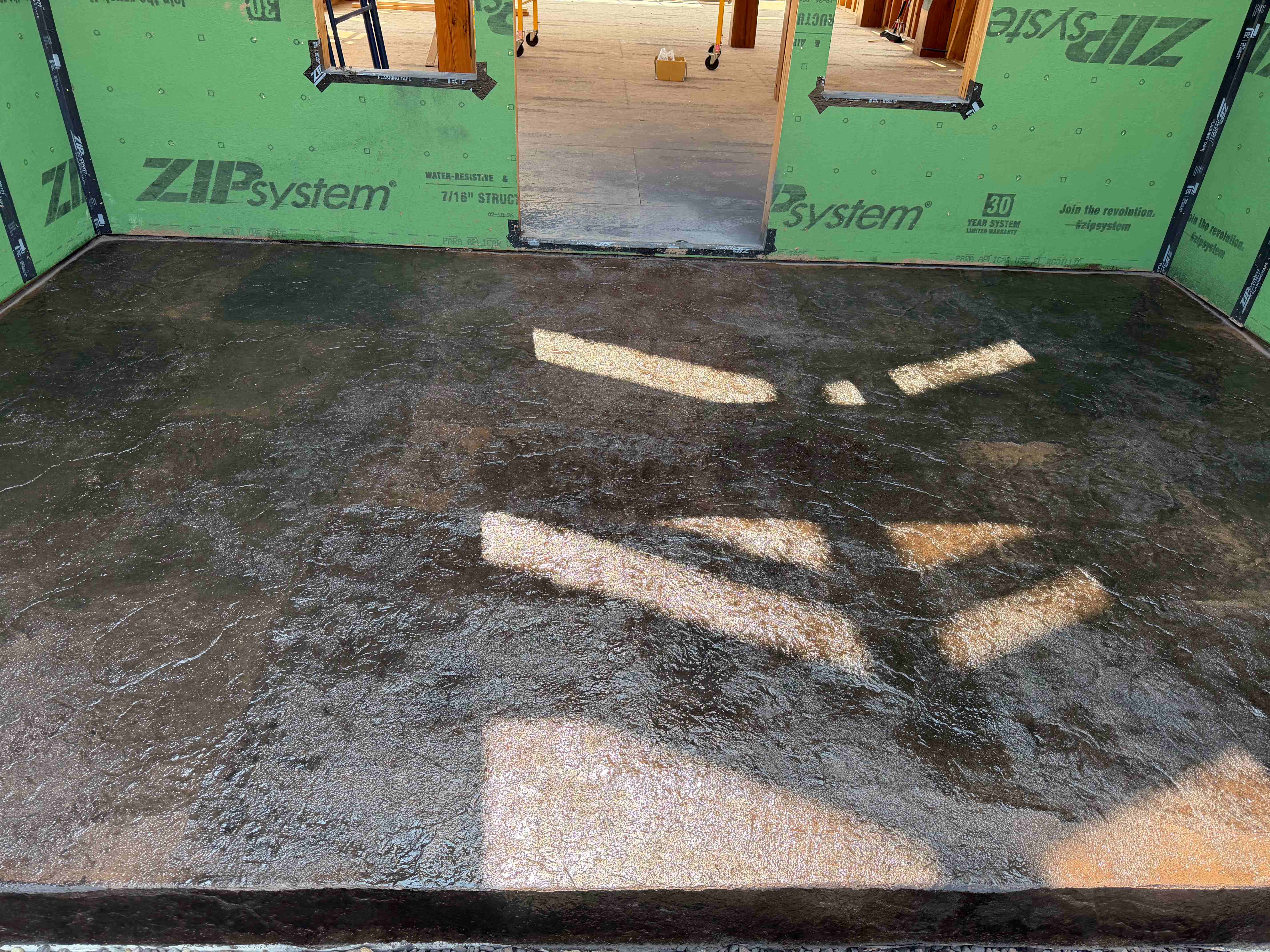Exterior Stamped Floor