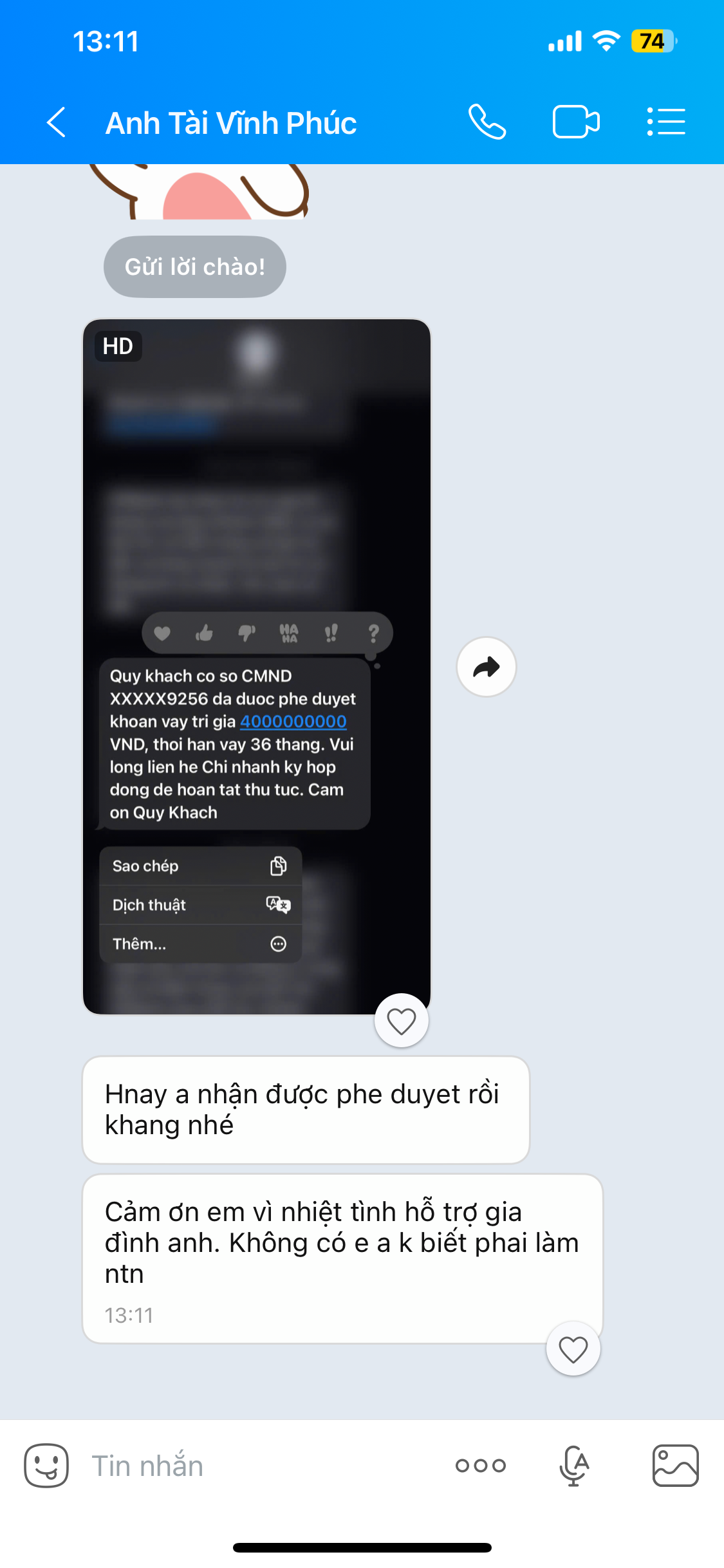 Anh Tài Vĩnh Phúc
