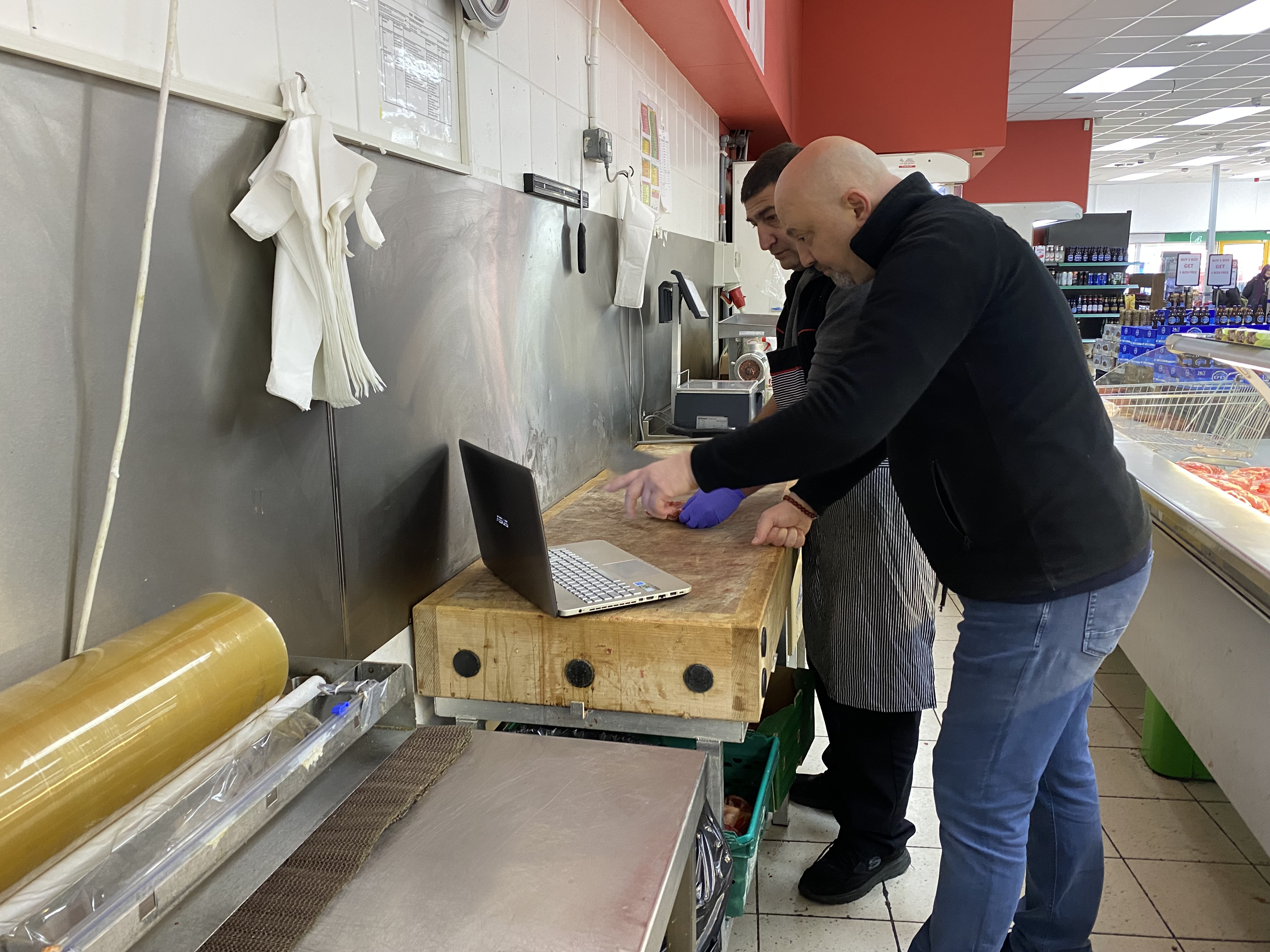 Digital systems training for food business