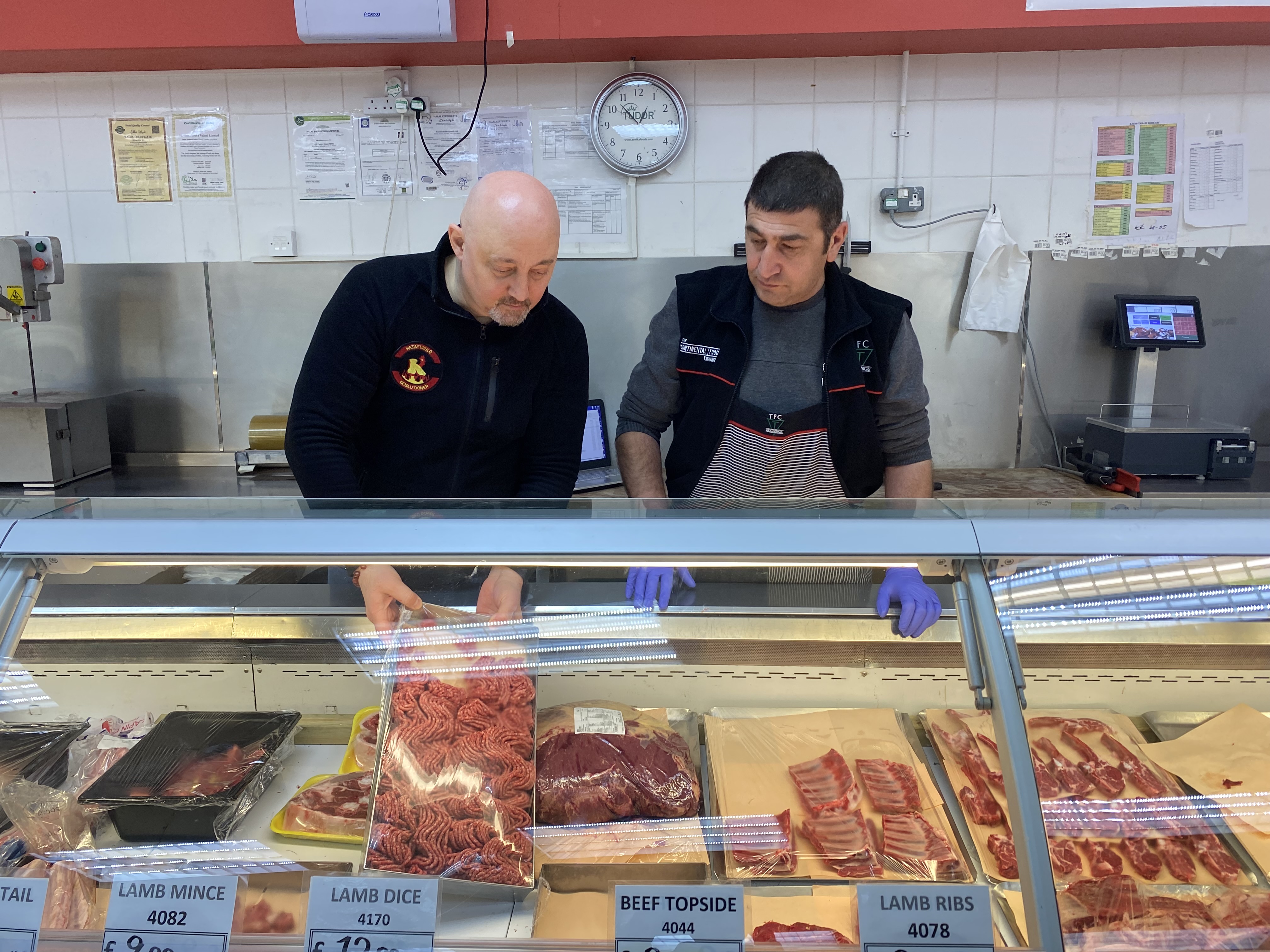Butcher counter training and consultation