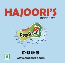 Hajoori's Frootreet Ice Cream Logo