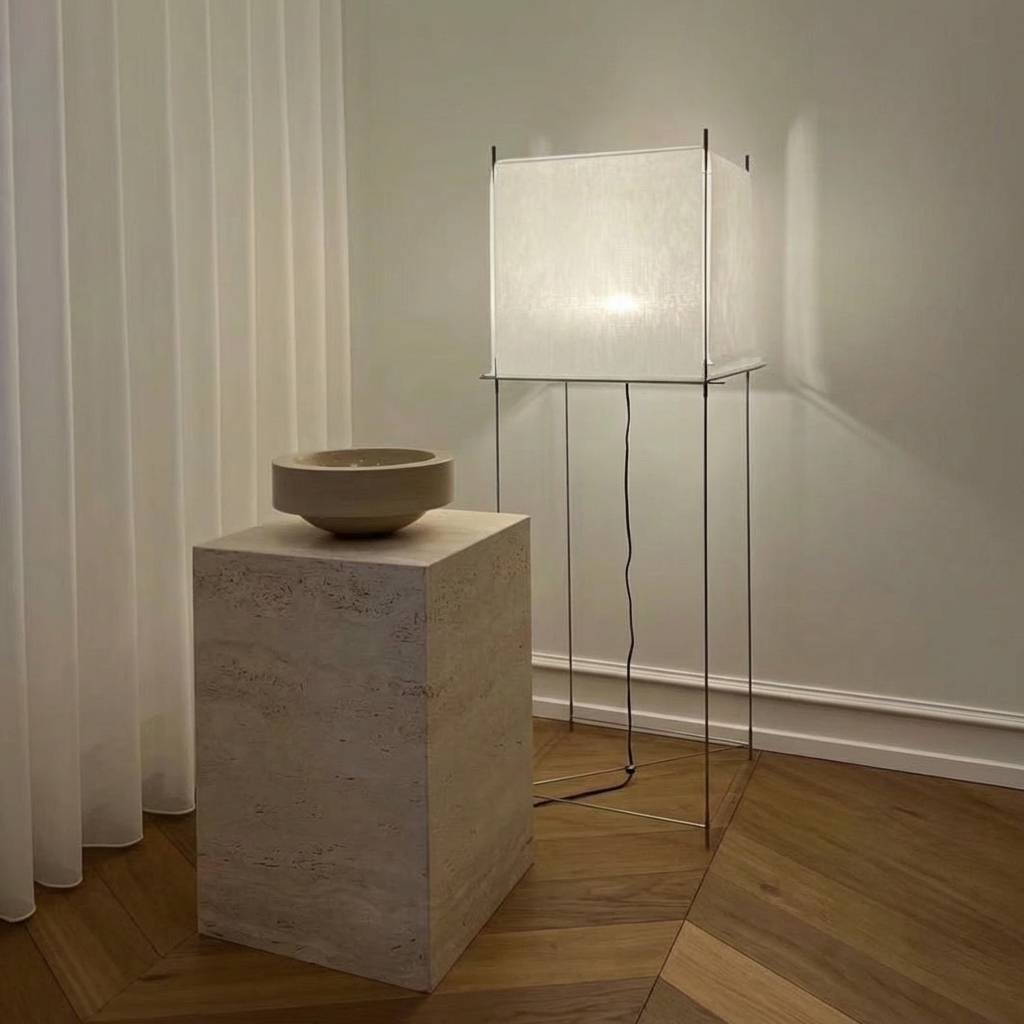 Table Cube Arabescato