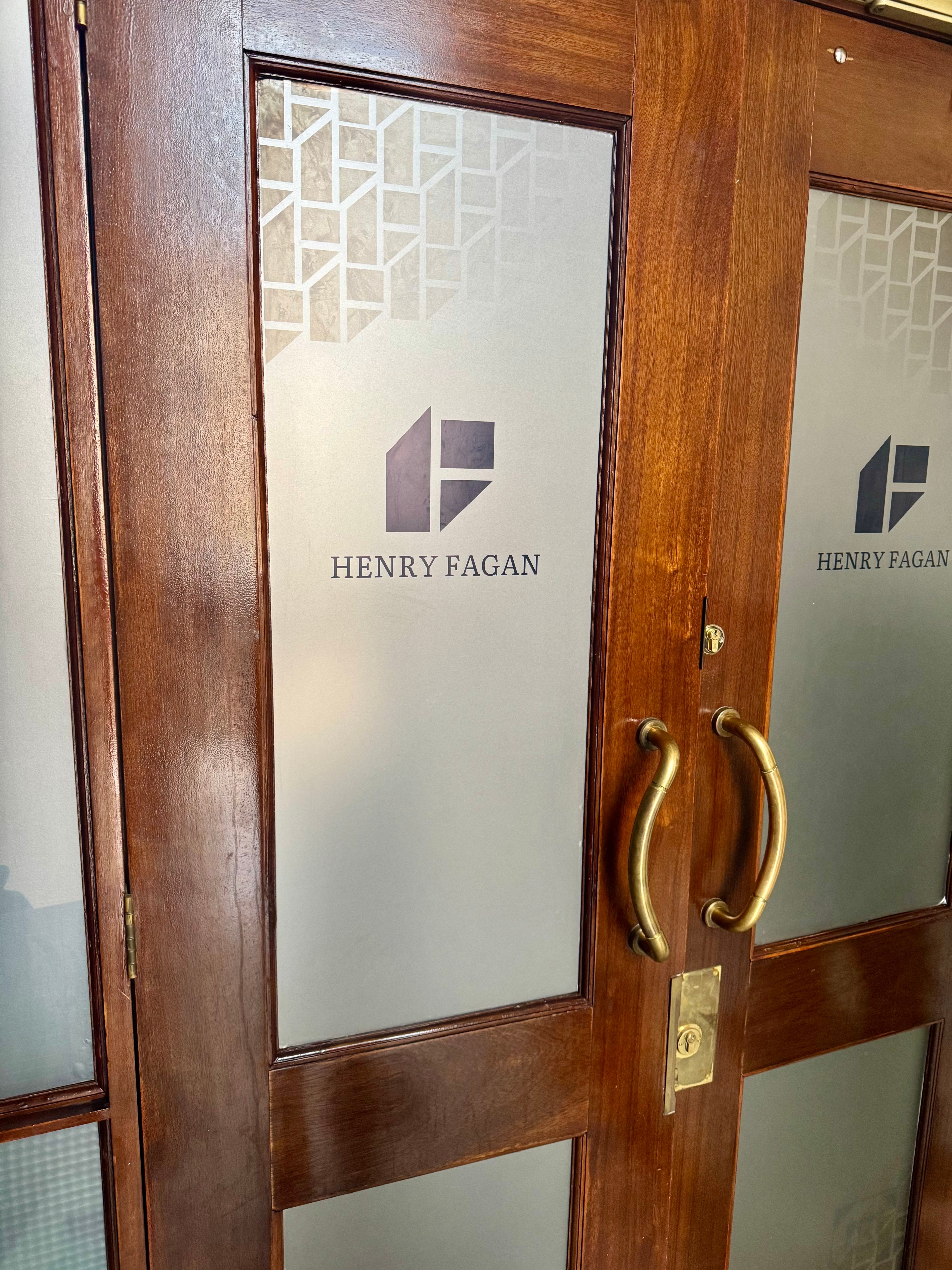 Henry Fagan Door Branding