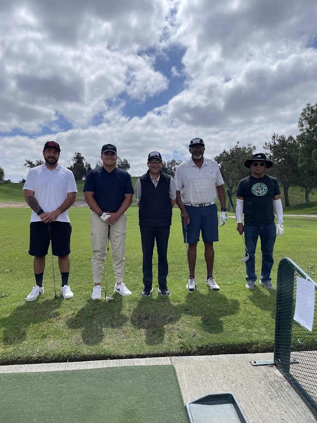 Group at the tee box