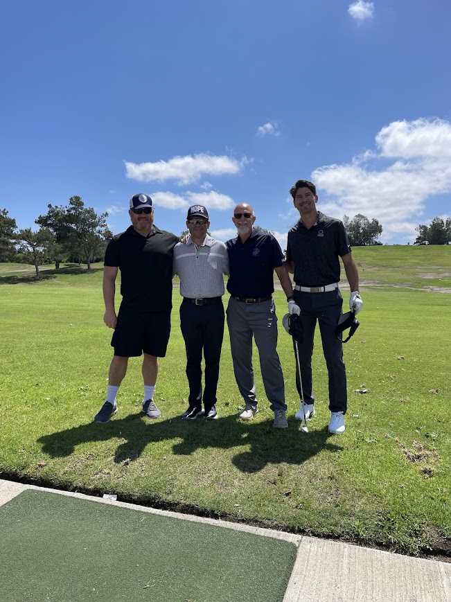 Teeing off on play day