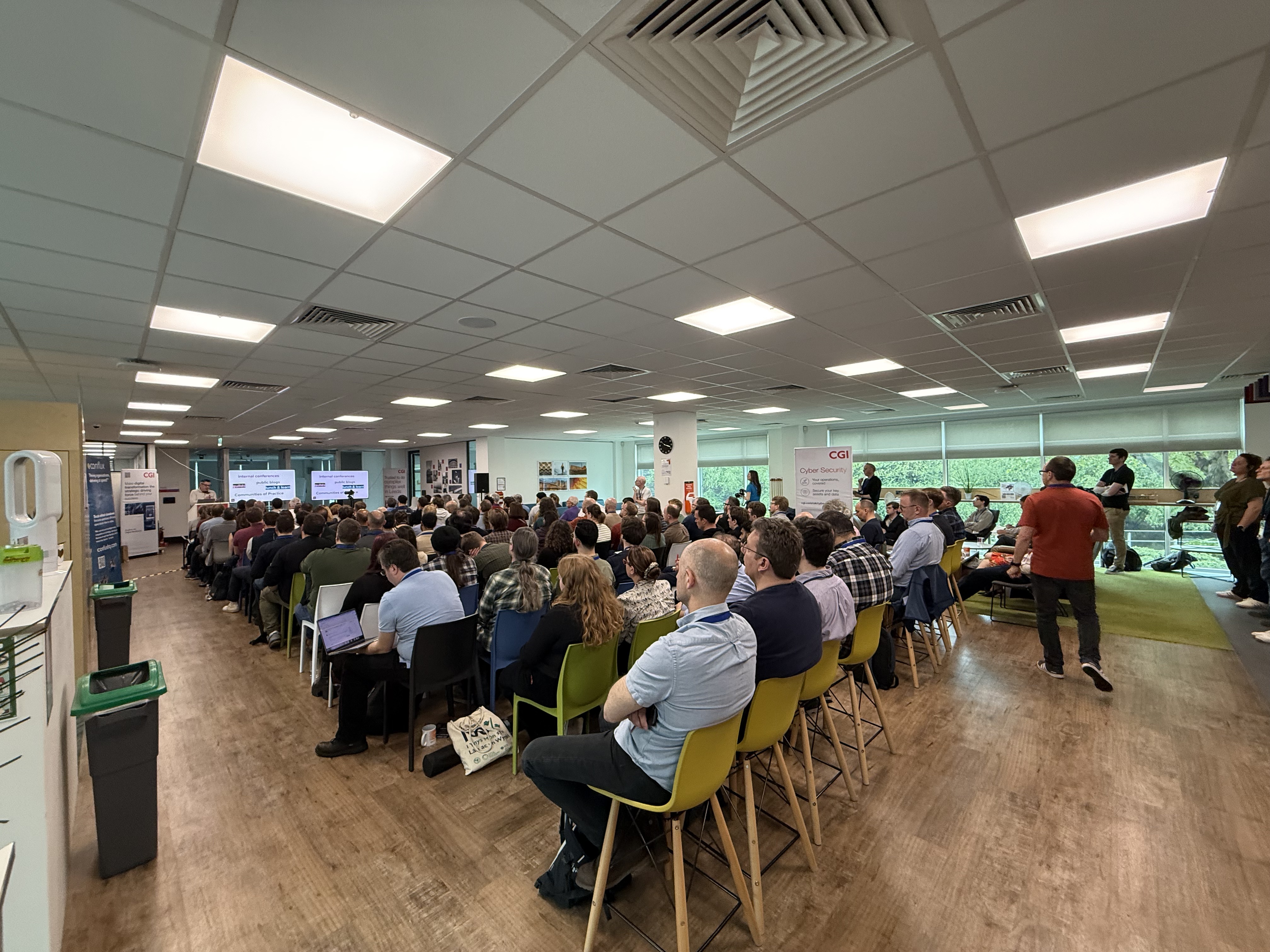 Northern DevOps & Platform Conference - full audience at CGI Leeds