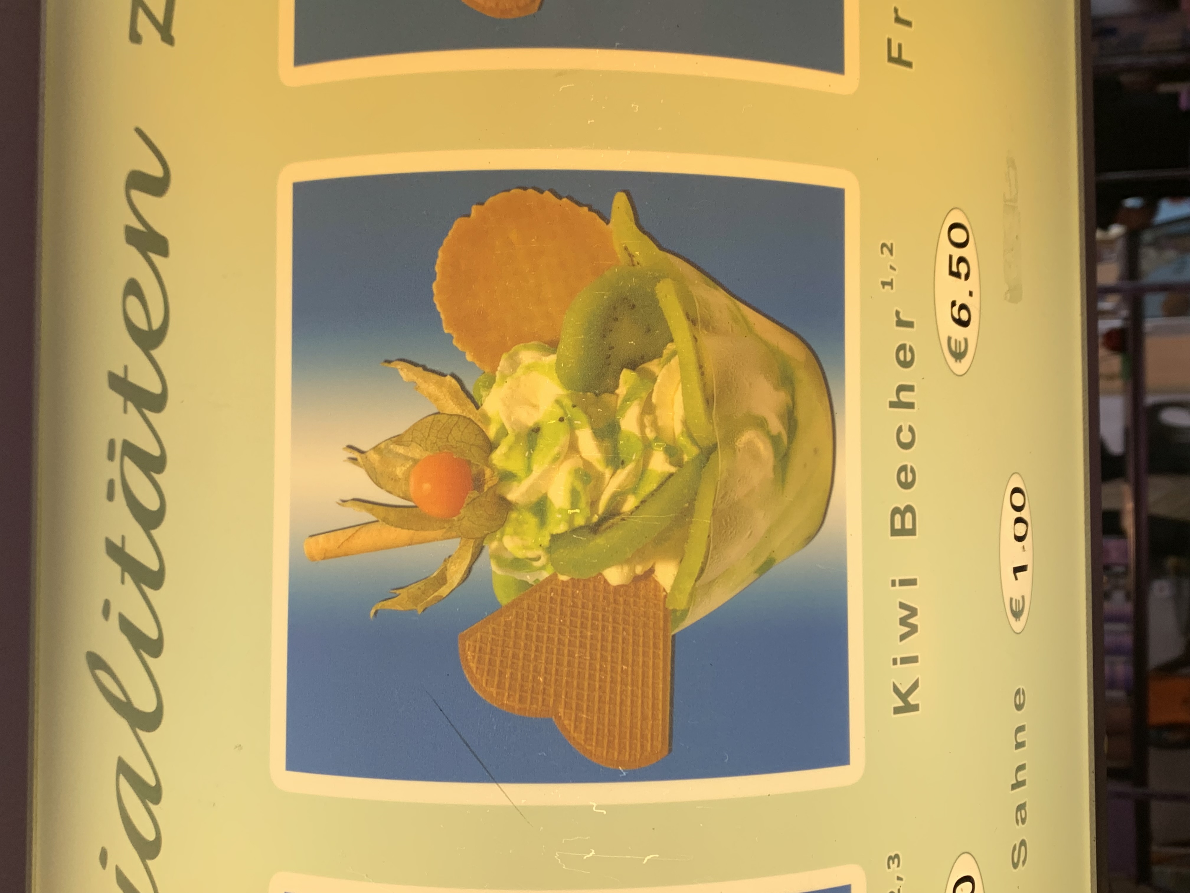 Kiwi Becher