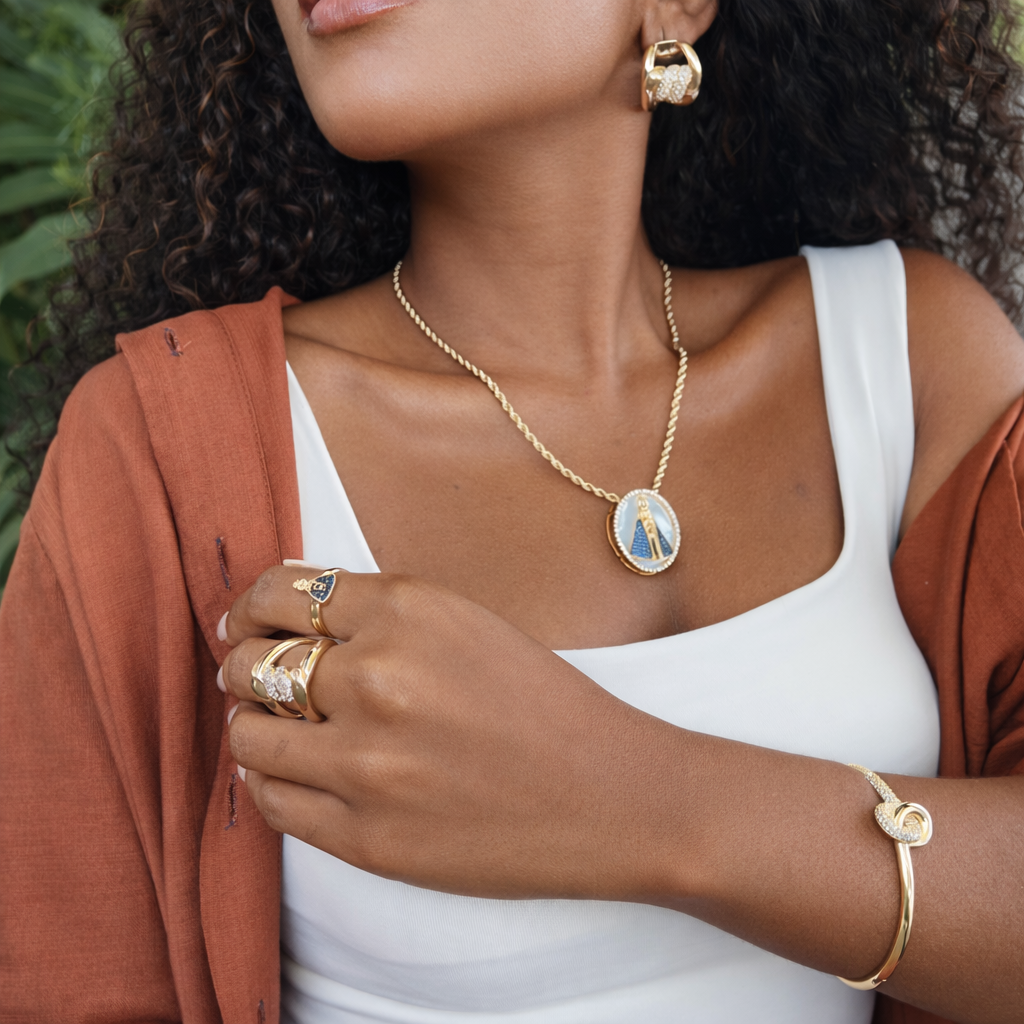 Conjunto Dourado Completo