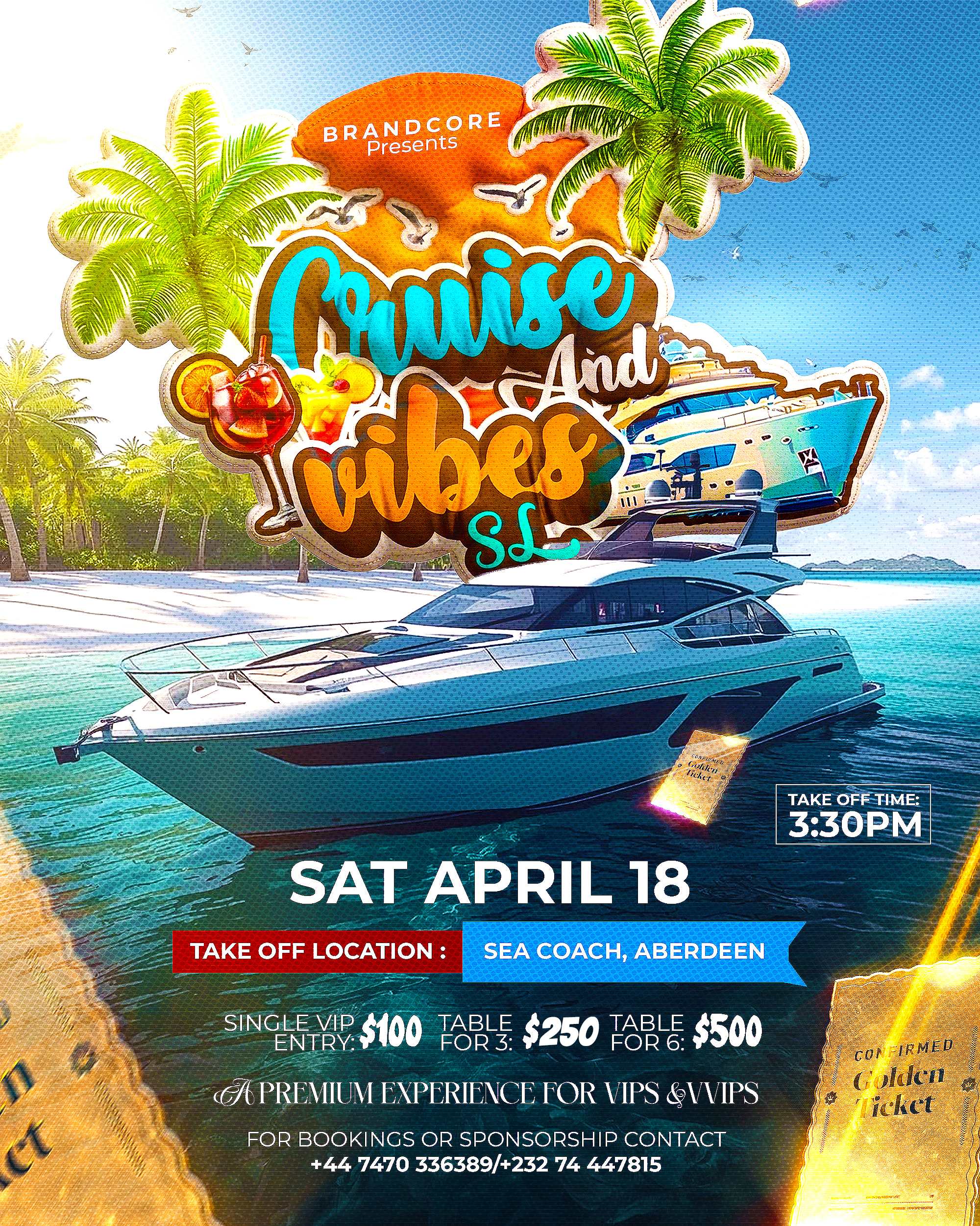 Cruise and Vibes SL Event