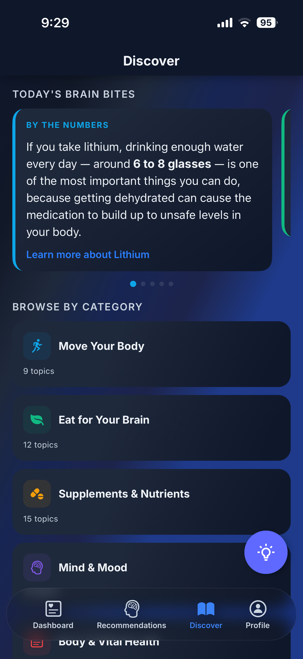 Discover Brain Health Topics