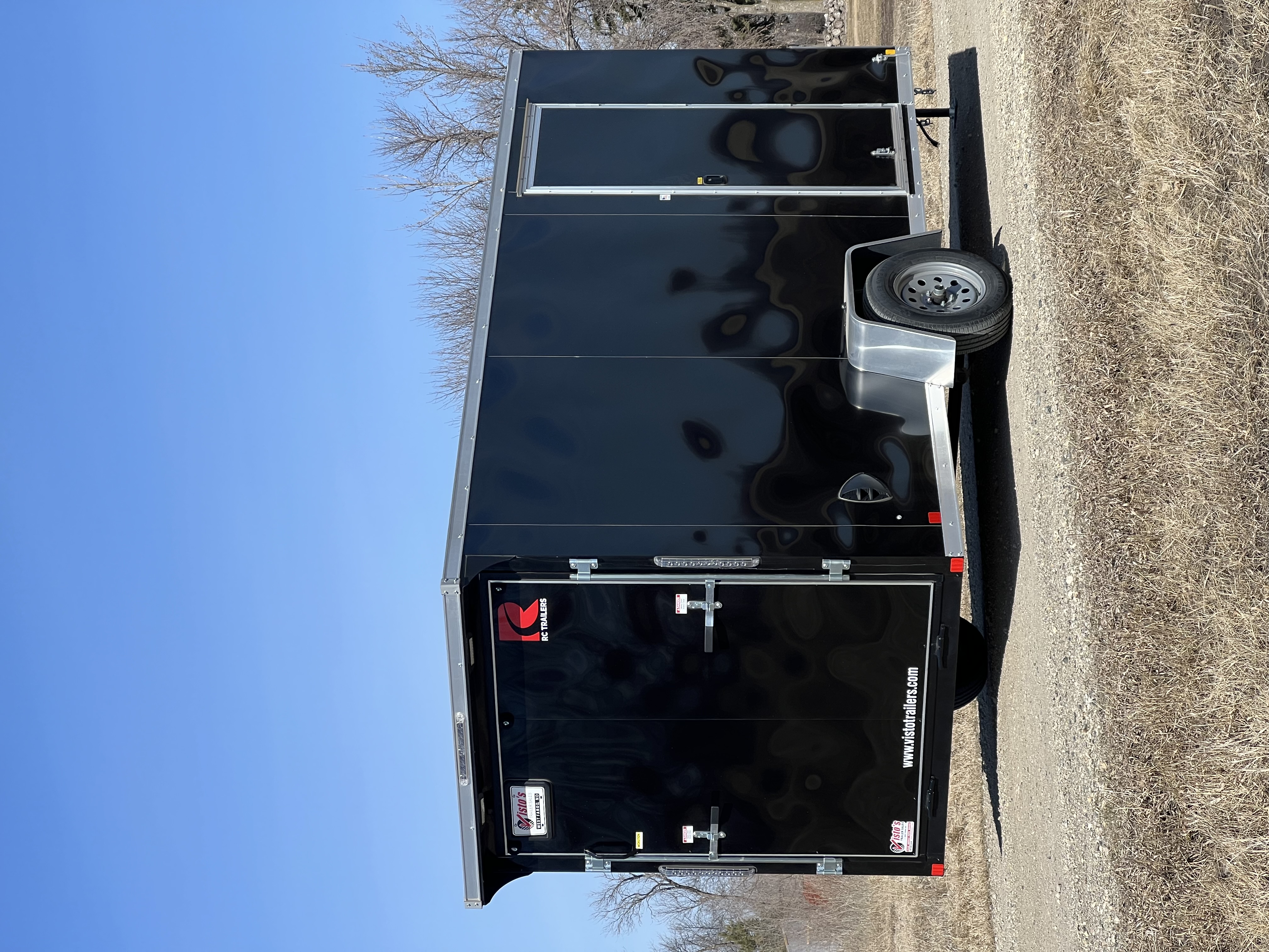H2 Rents 2025 RC 6x14 enclosed trailer for rent in Arthur ND – photo 1 of 5