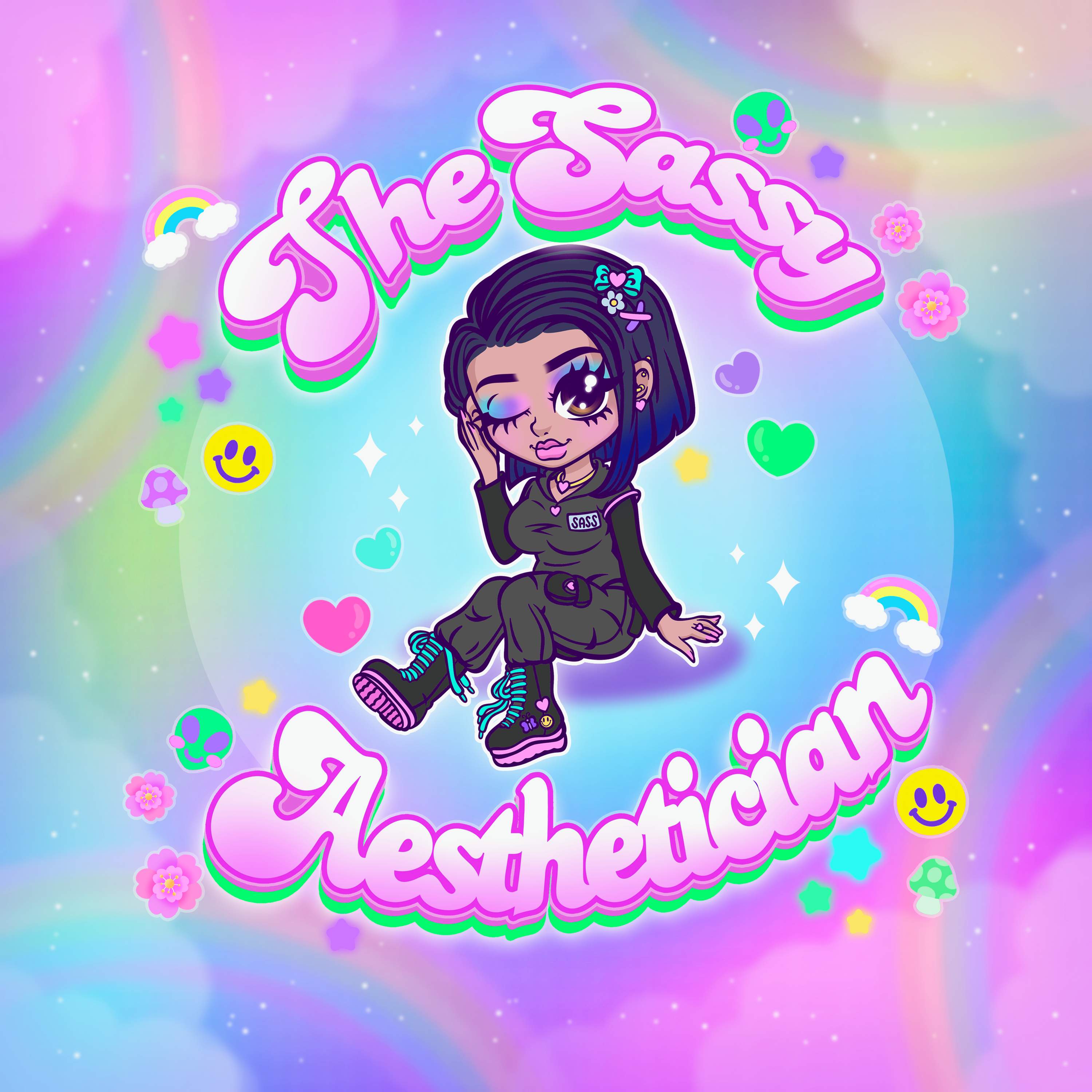 The Sassy Aesthetician logo