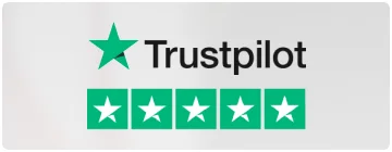 Trustpilot 5-star rating