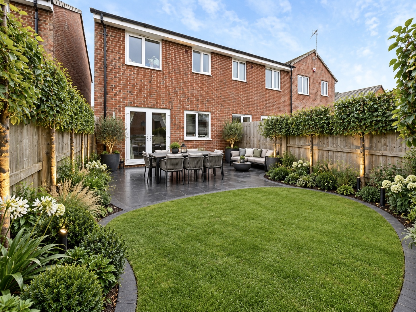Finished garden visual concept