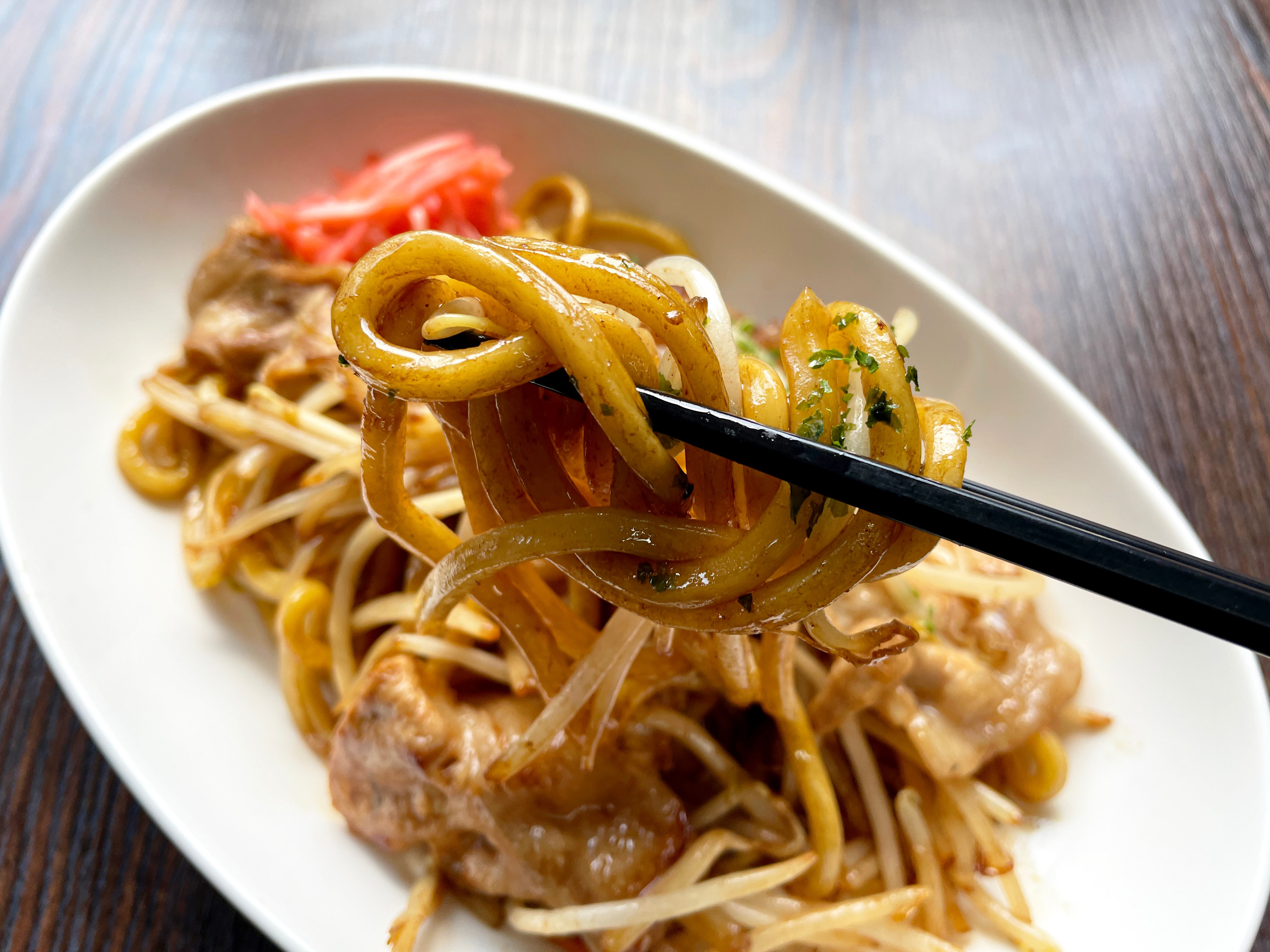 極太麺ソース焼きそば