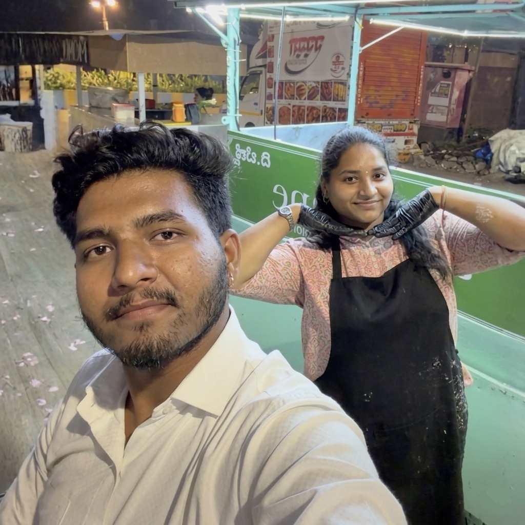 Ganesh and Sapna Sathe, founders of the.benne