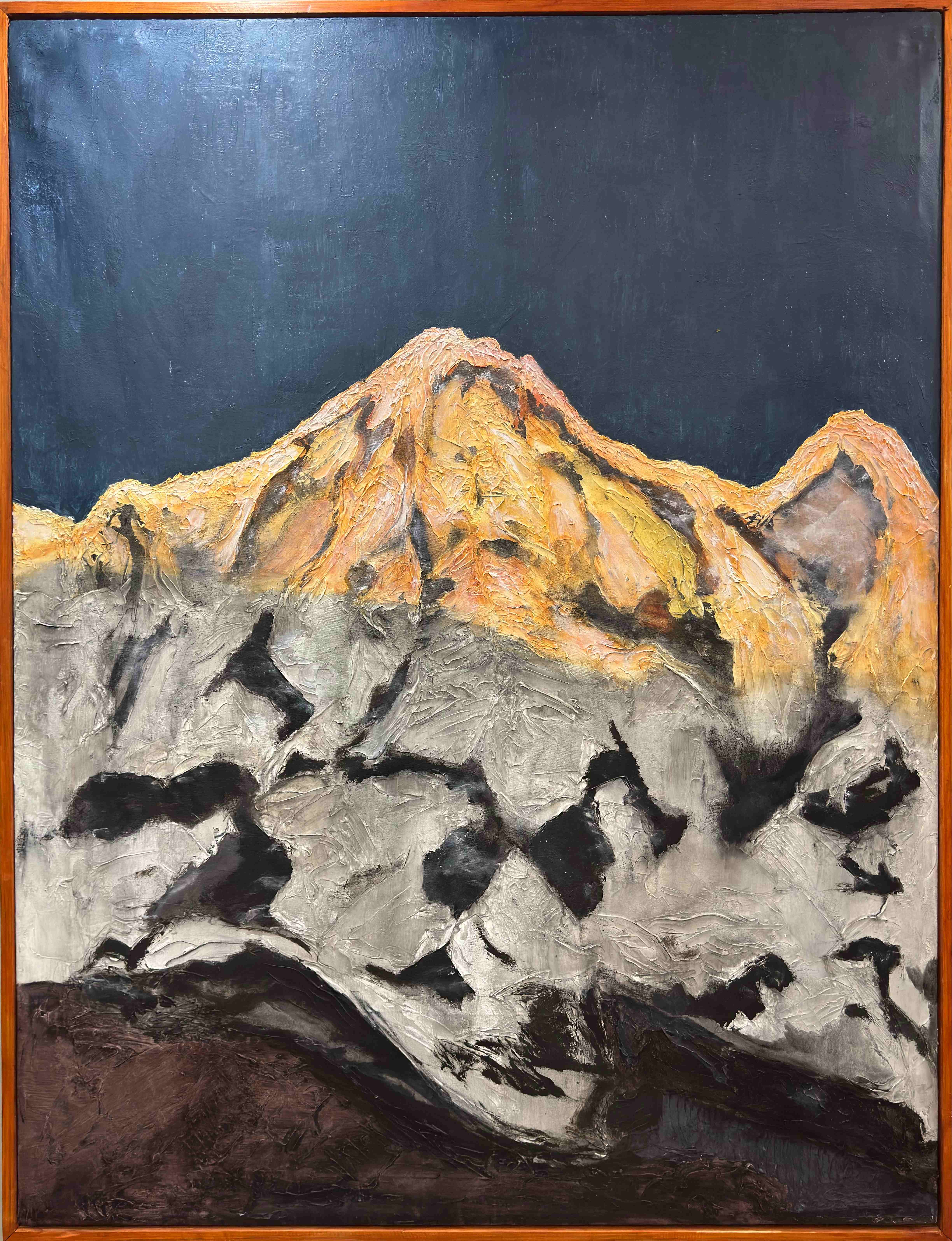 Sunrise Moment at South Annapurna Base Camp