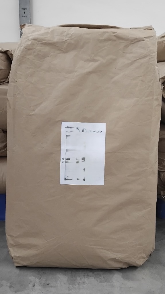 Desiccated coconut packaging - front view
