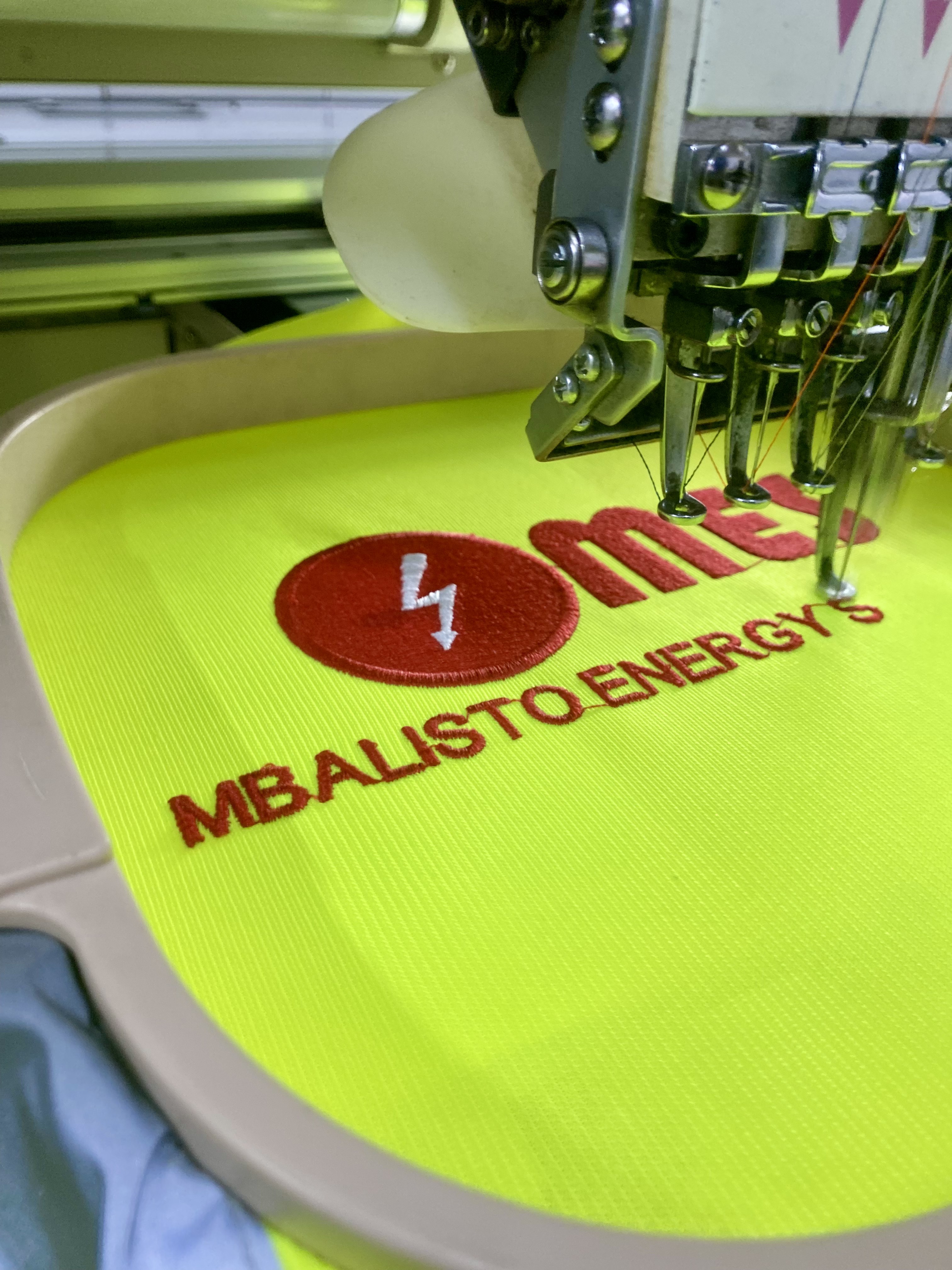 Mbalisto Energy Embroidery