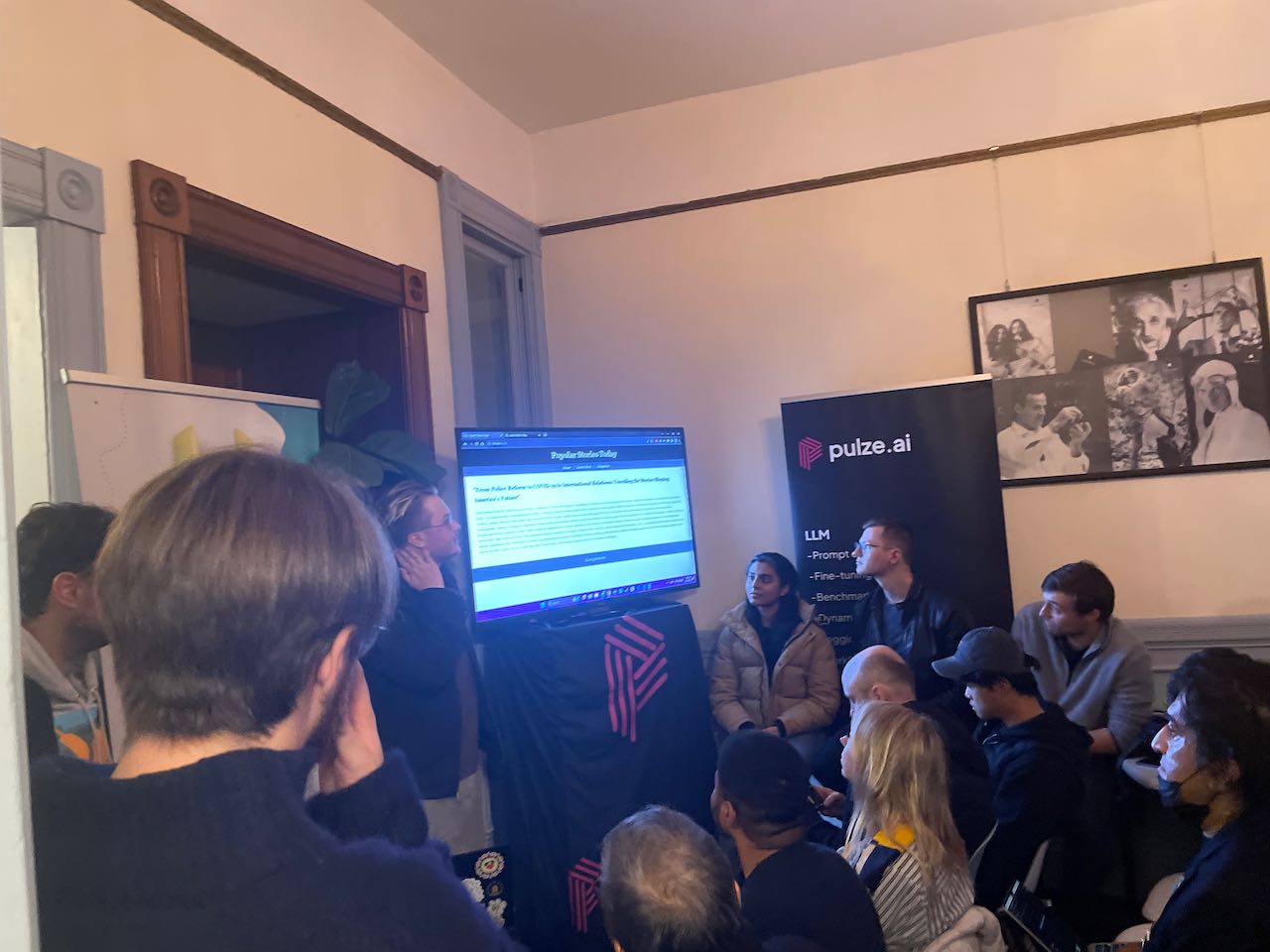 Pulze.ai presentation and meetup