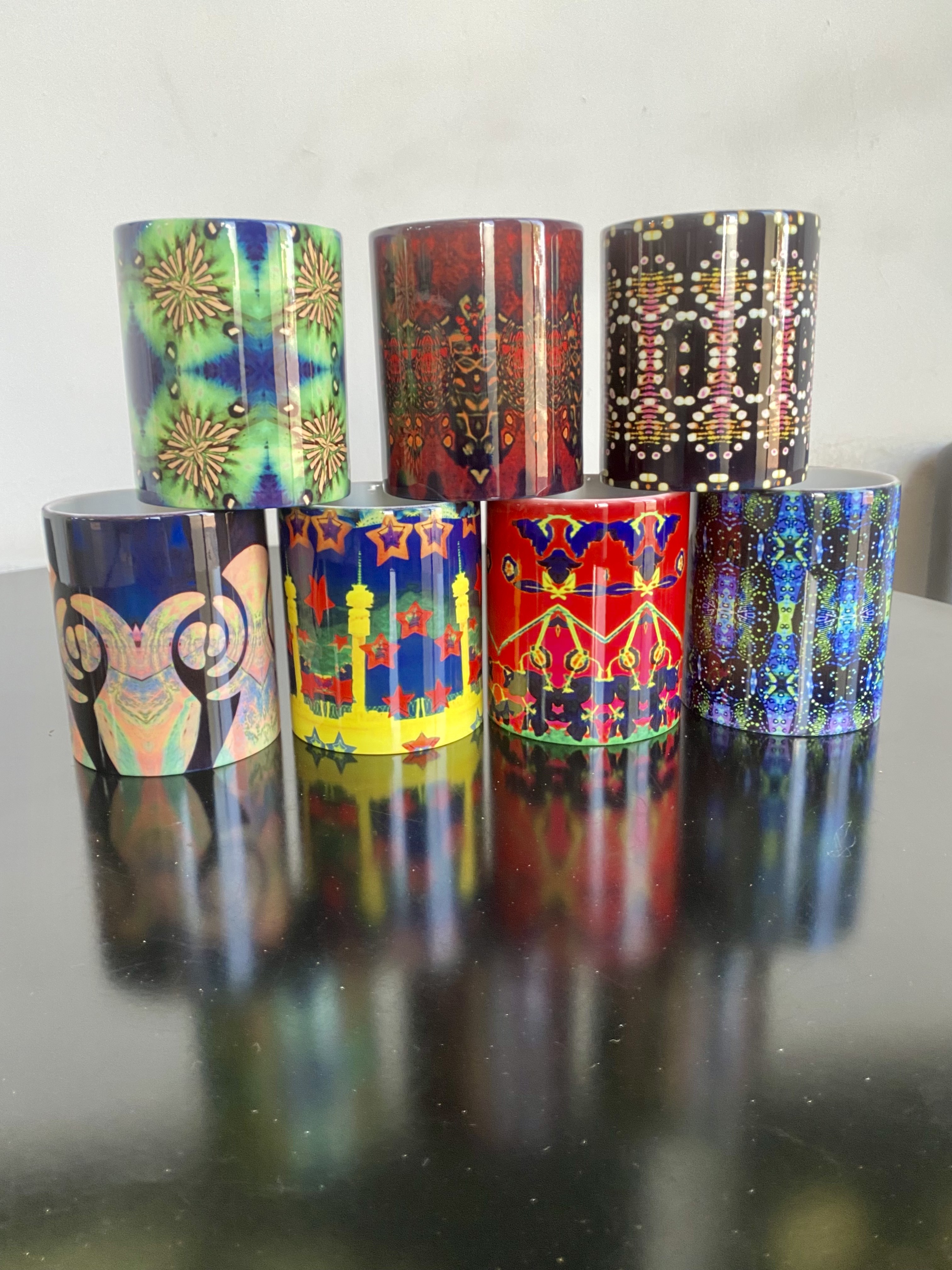 Colorful Artistic Mugs