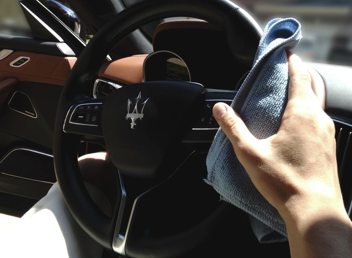 Maserati interior detailing