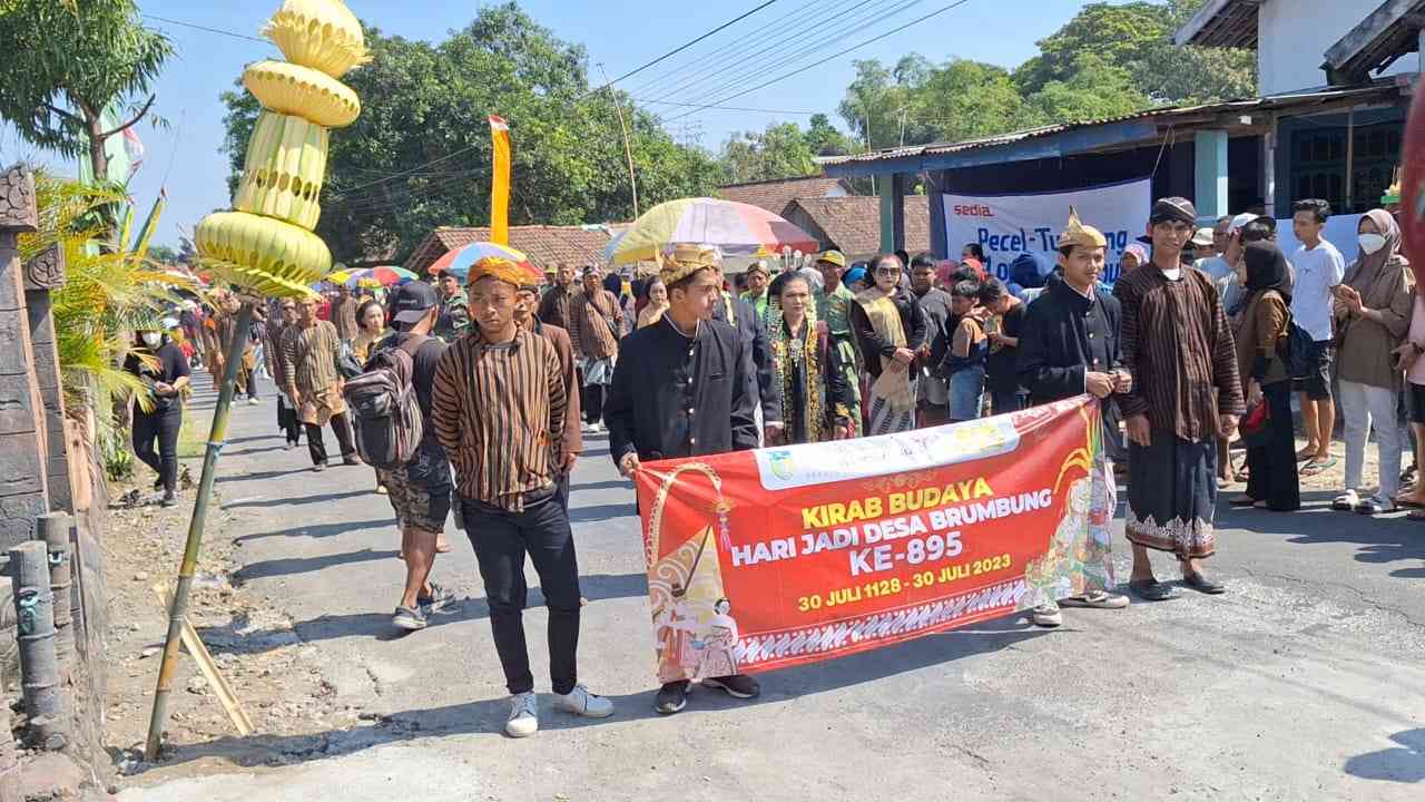 Kirab Budaya - Hari Jadi Desa Brumbung ke-895