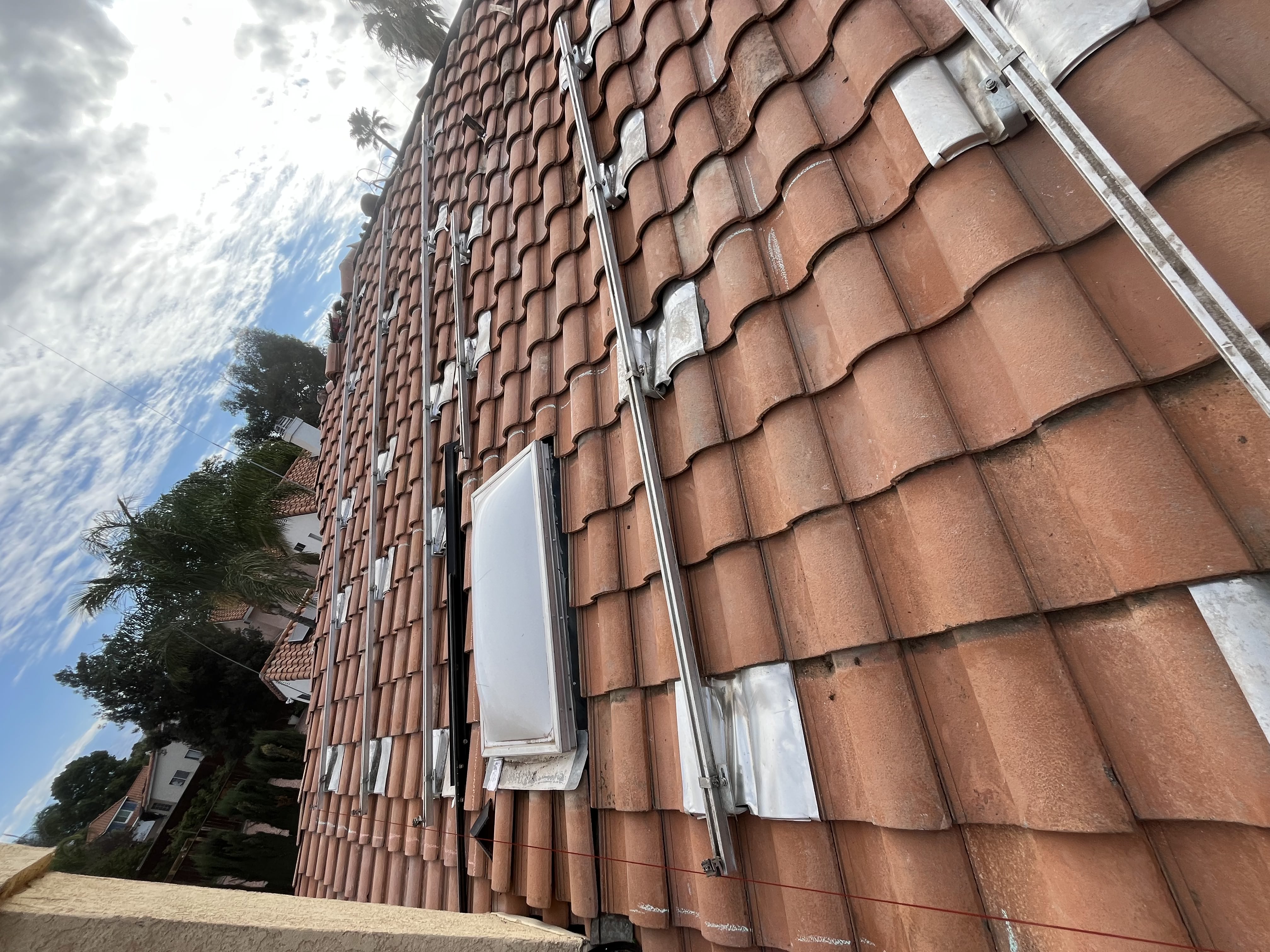 Tile roof restoration after solar panel removal in Eastvale, CA
