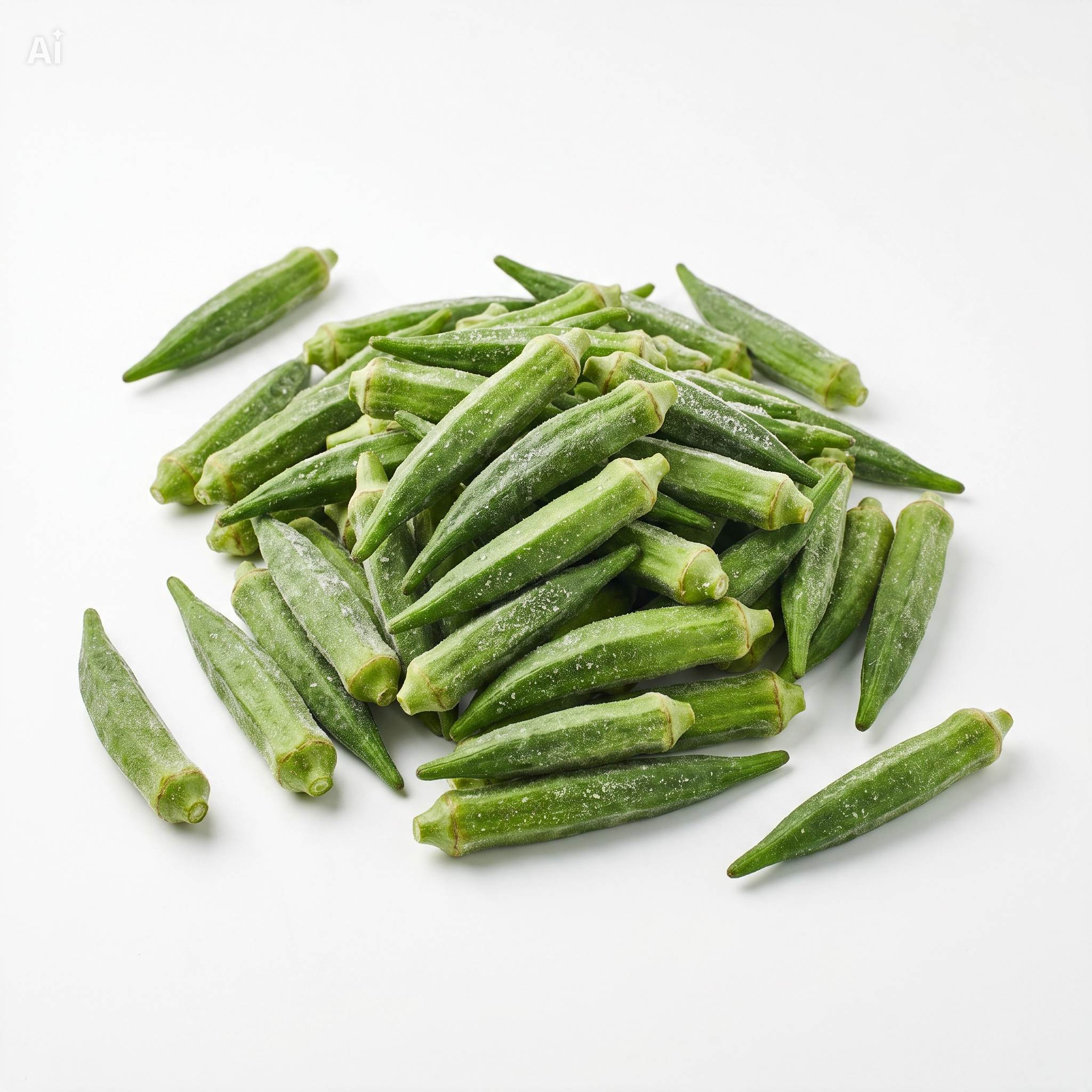 IQF Okra from Egypt — BRCGS and Halal certified